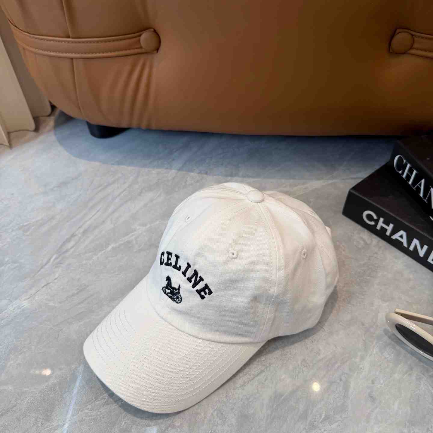 Celine Richelieu Cap IN Cotton Twill - DopestKickz