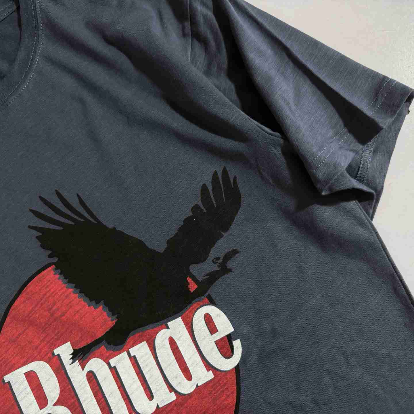Rhude Eagle Logo Tee - DopestKickz