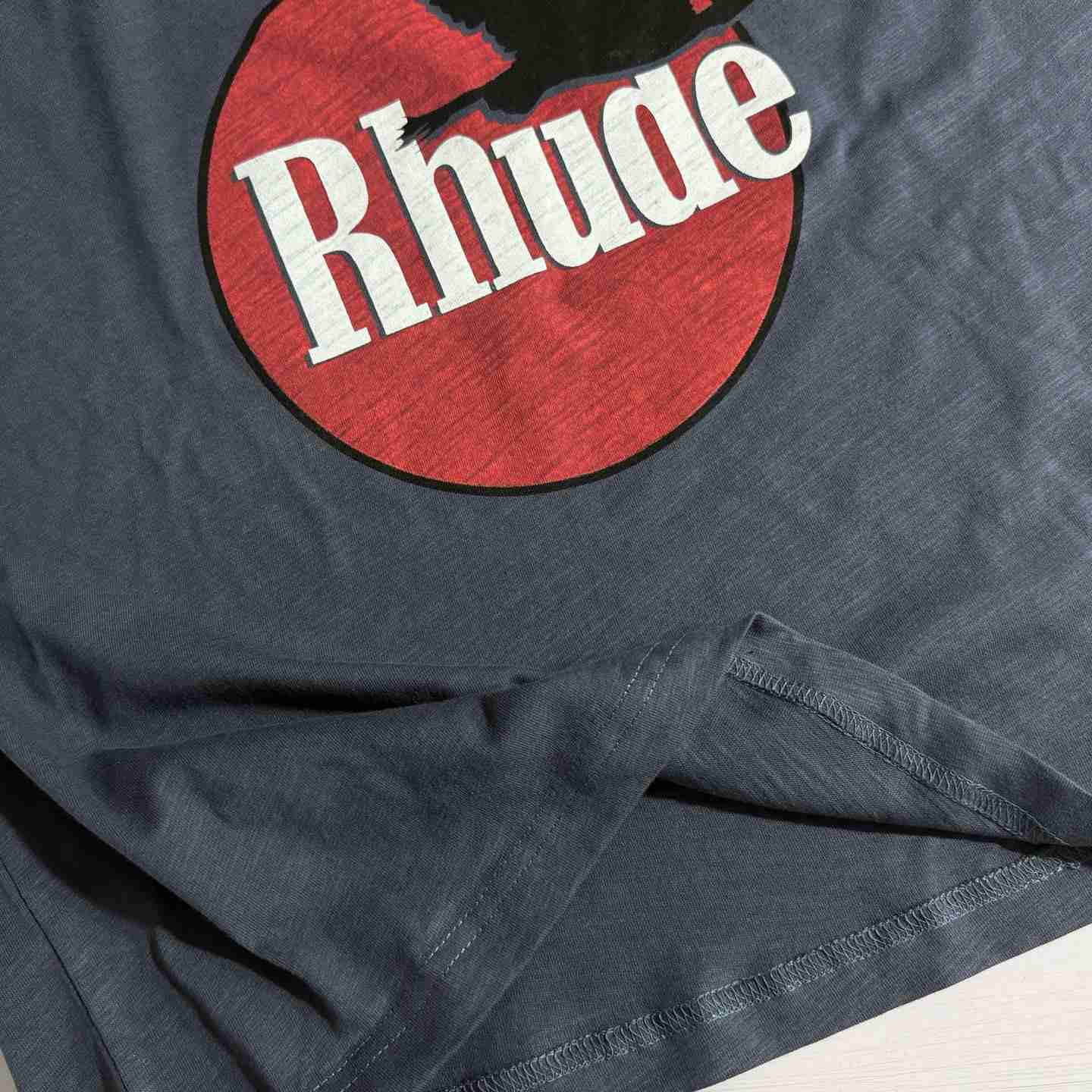 Rhude Eagle Logo Tee - DopestKickz