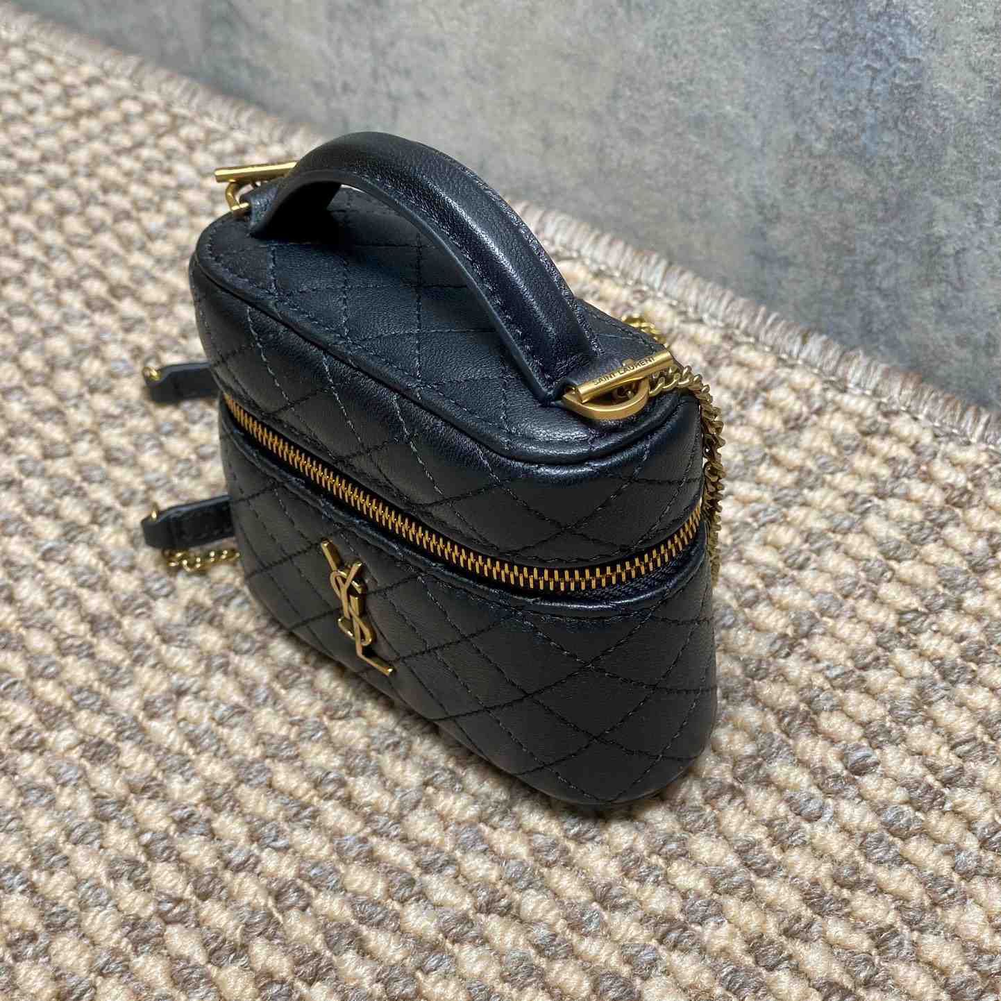 Saint Laurent GABY Micro Vanity Bag In Lambskin - DopestKickz