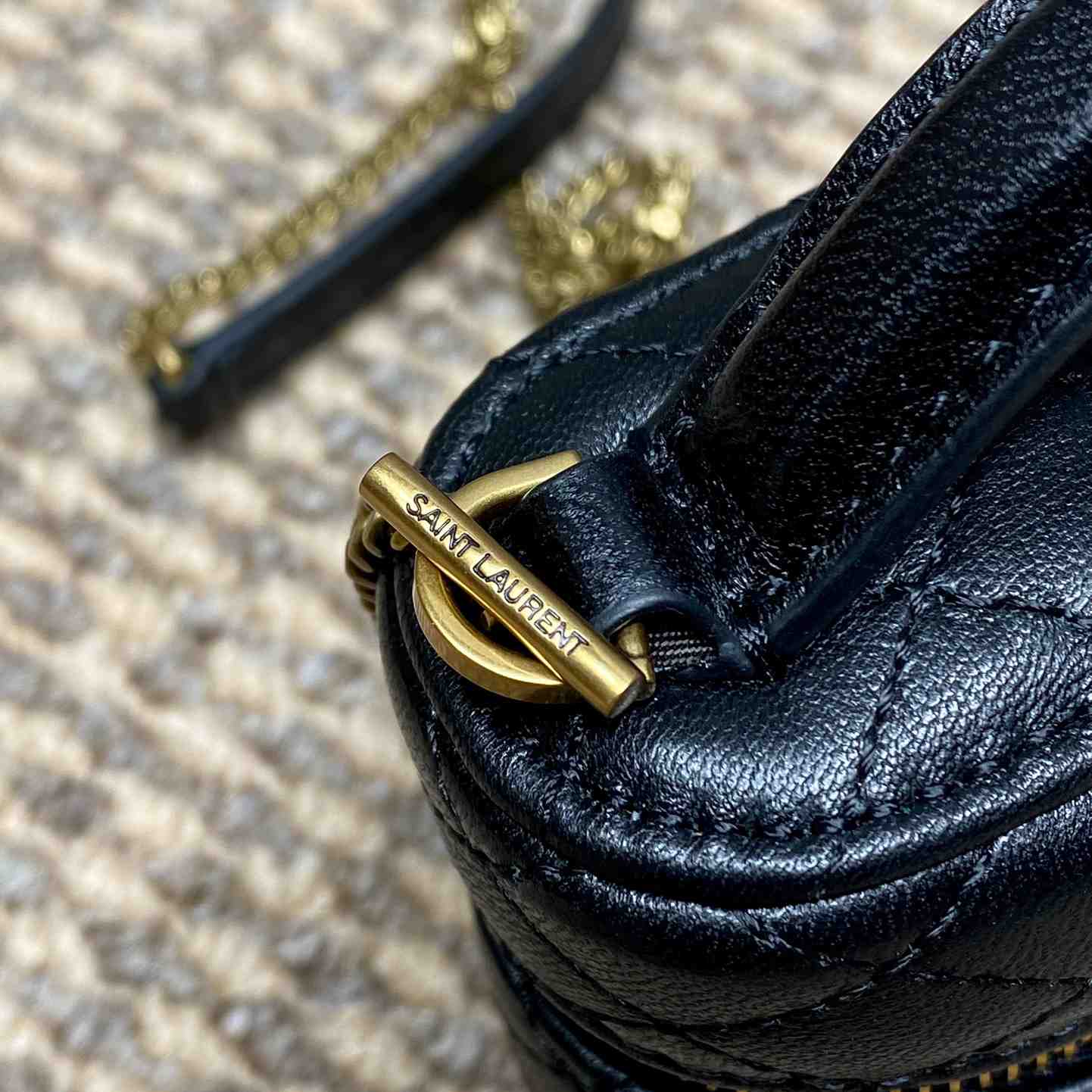 Saint Laurent GABY Micro Vanity Bag In Lambskin - DopestKickz