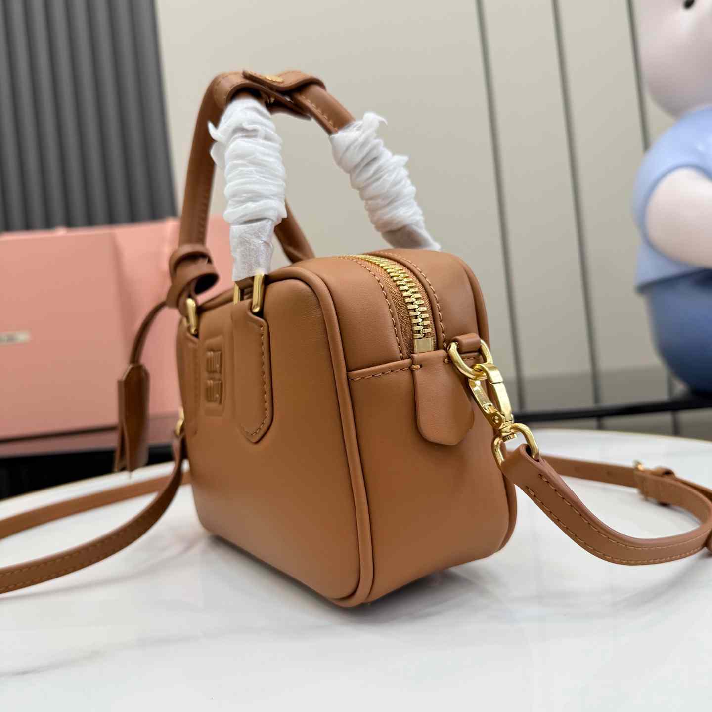 Miu Miu Arcadie Leather Bag 5BB123 - DopestKickz