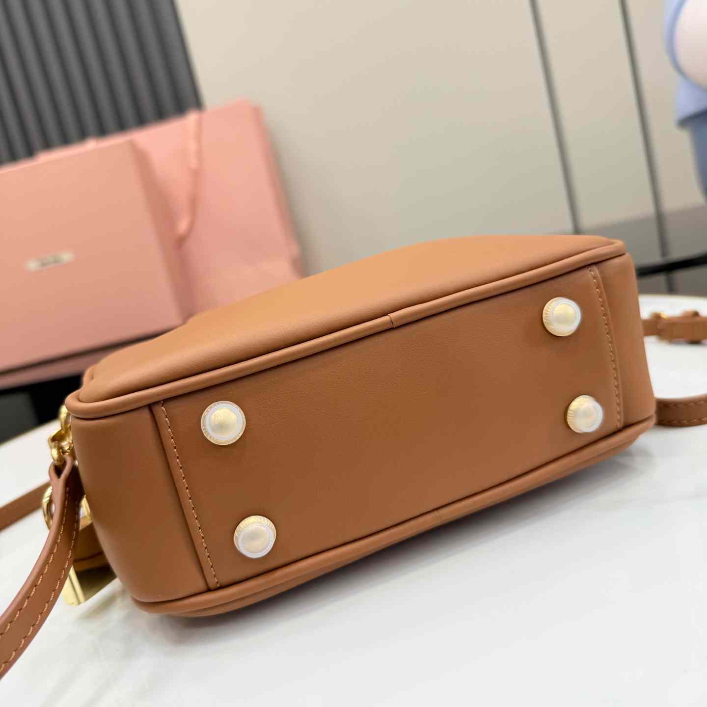 Miu Miu Arcadie Leather Bag 5BB123 - DopestKickz