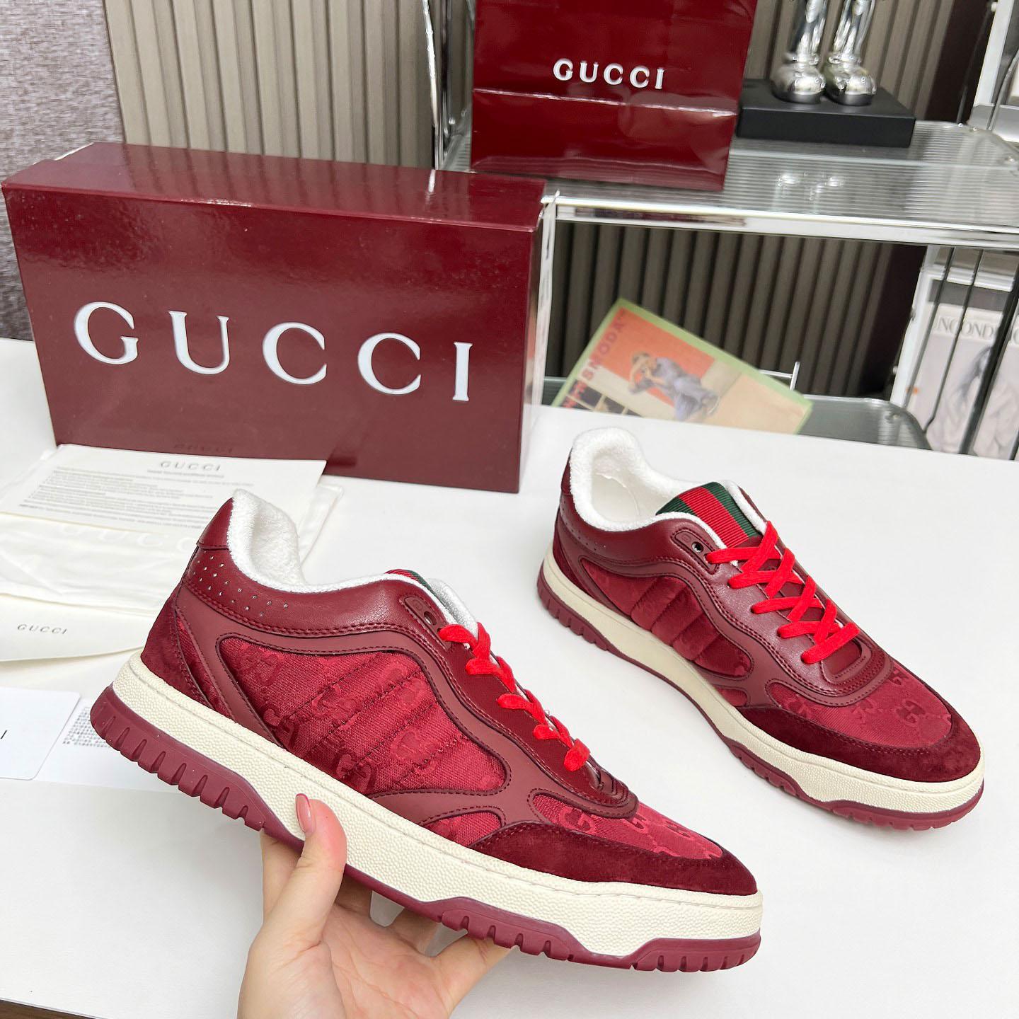 Gucci Re-Web Sneakers - DopestKickz
