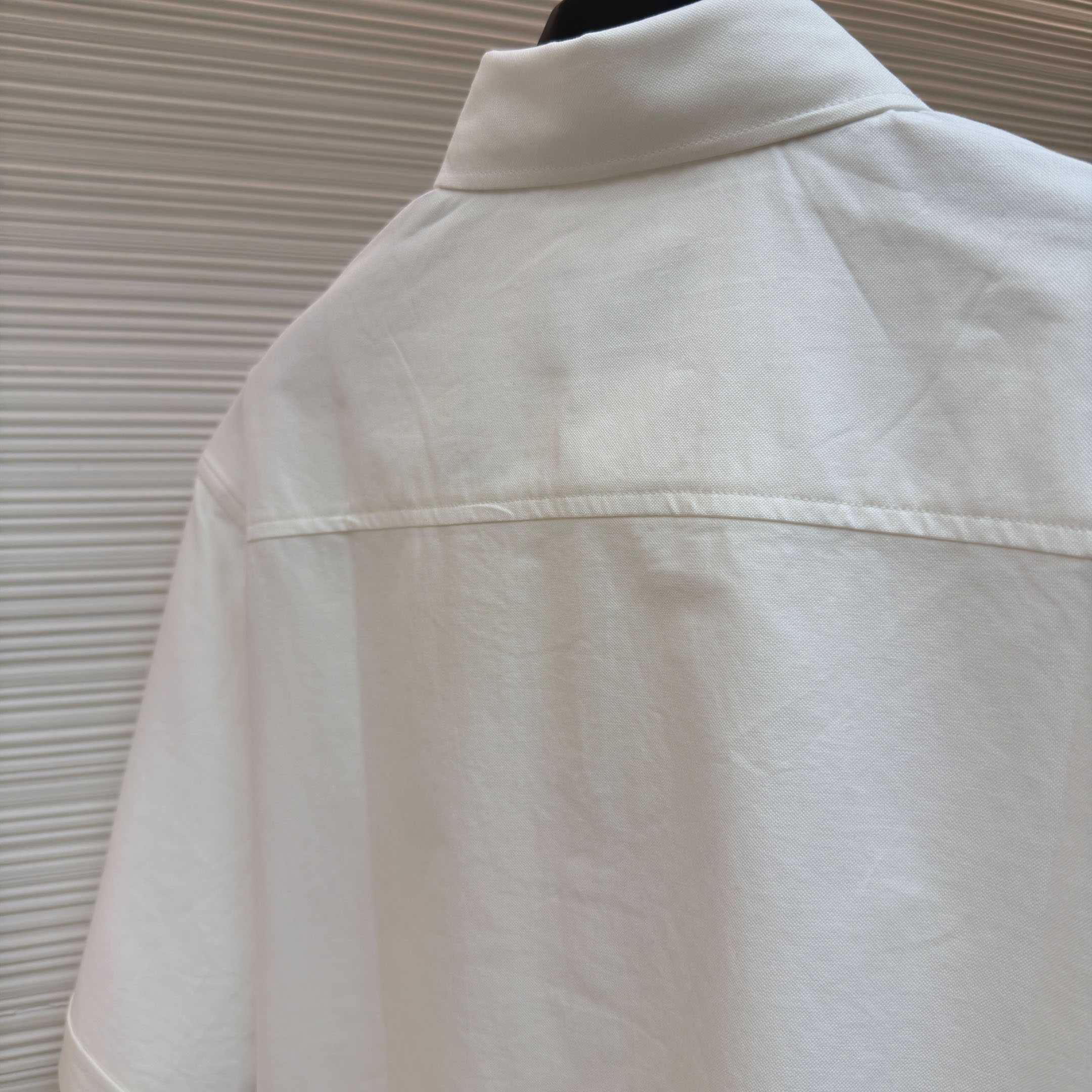 AMI Paris Ami Button-Down Short-Sleeve Shirt - DopestKickz