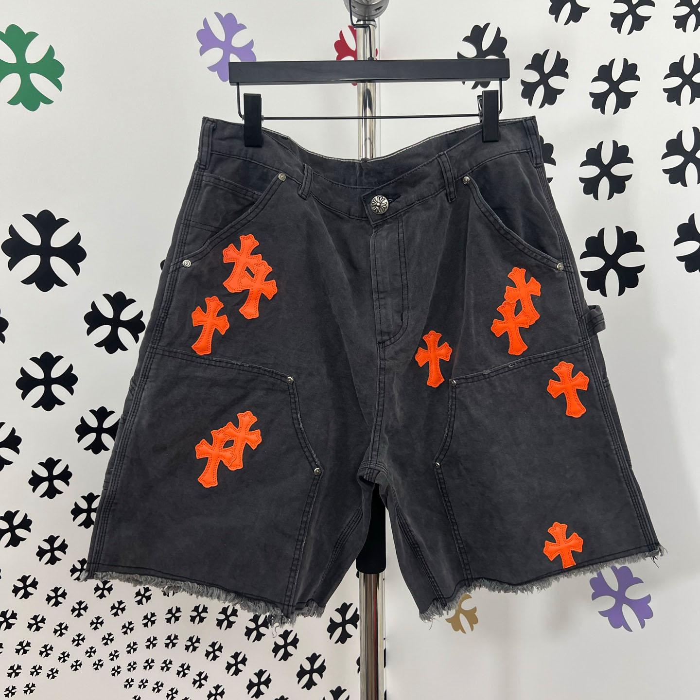 Chrome Hearts Denim Shorts - DopestKickz
