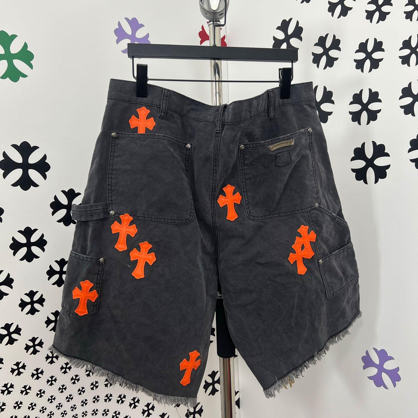 Chrome Hearts Denim Shorts - DopestKickz