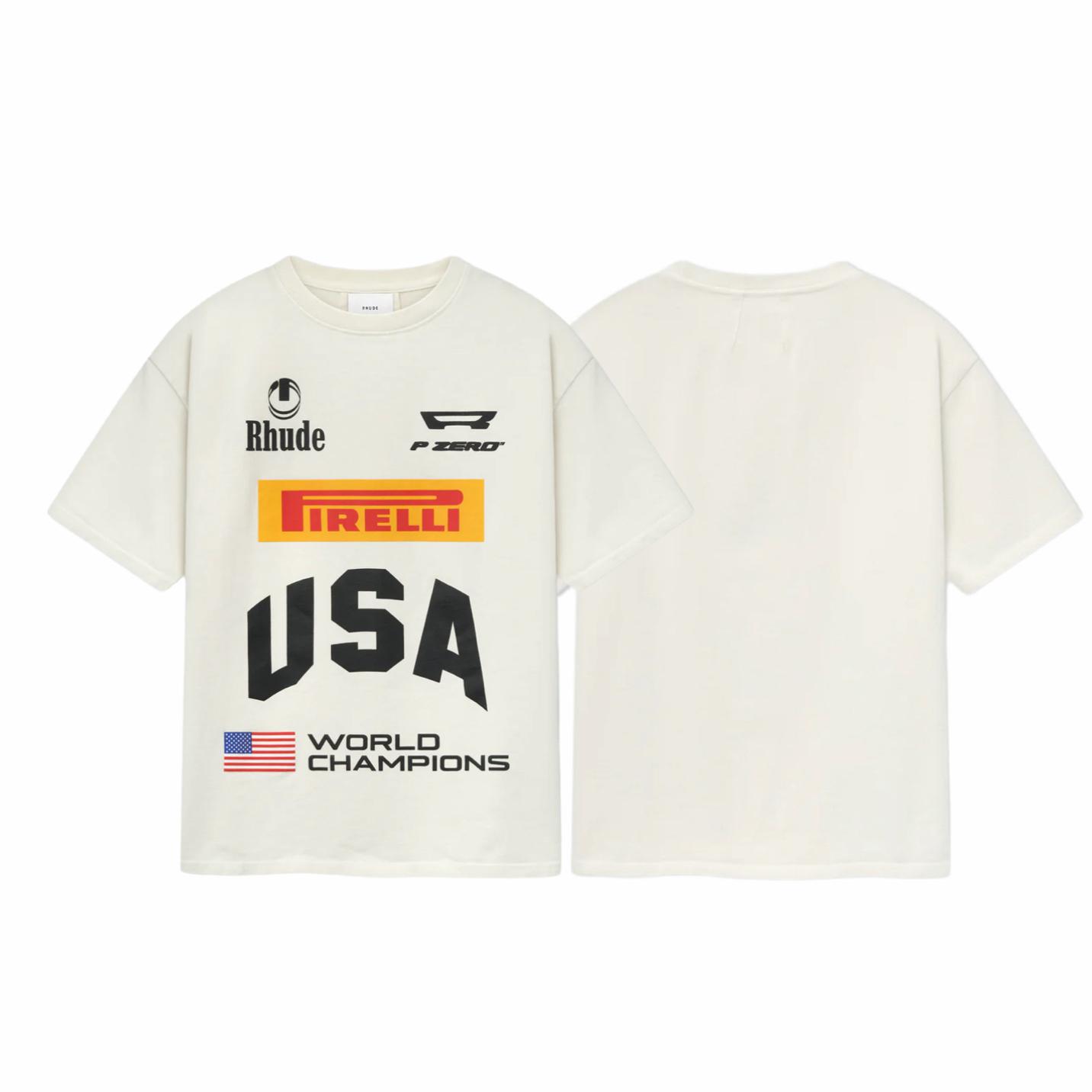Rhude US Champs Tee - DopestKickz
