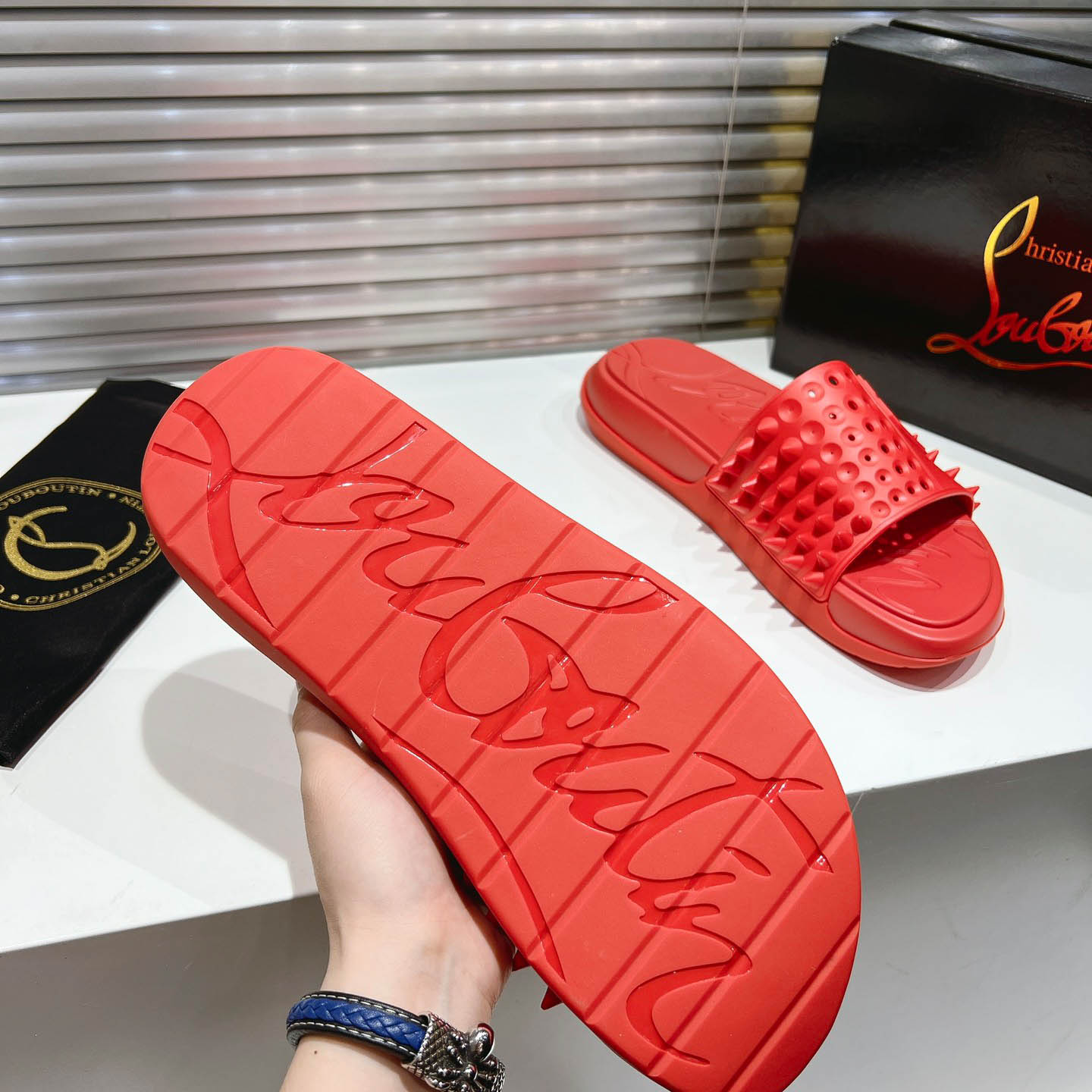 Christian Louboutin Take It Easy Sandals - DopestKickz