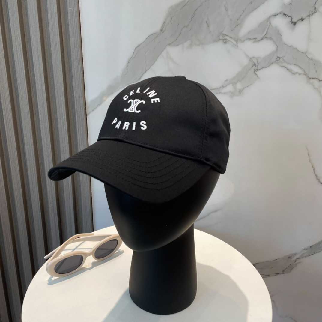 Celine Paris Triomphe Embroidered Baseball Cap  - DopestKickz