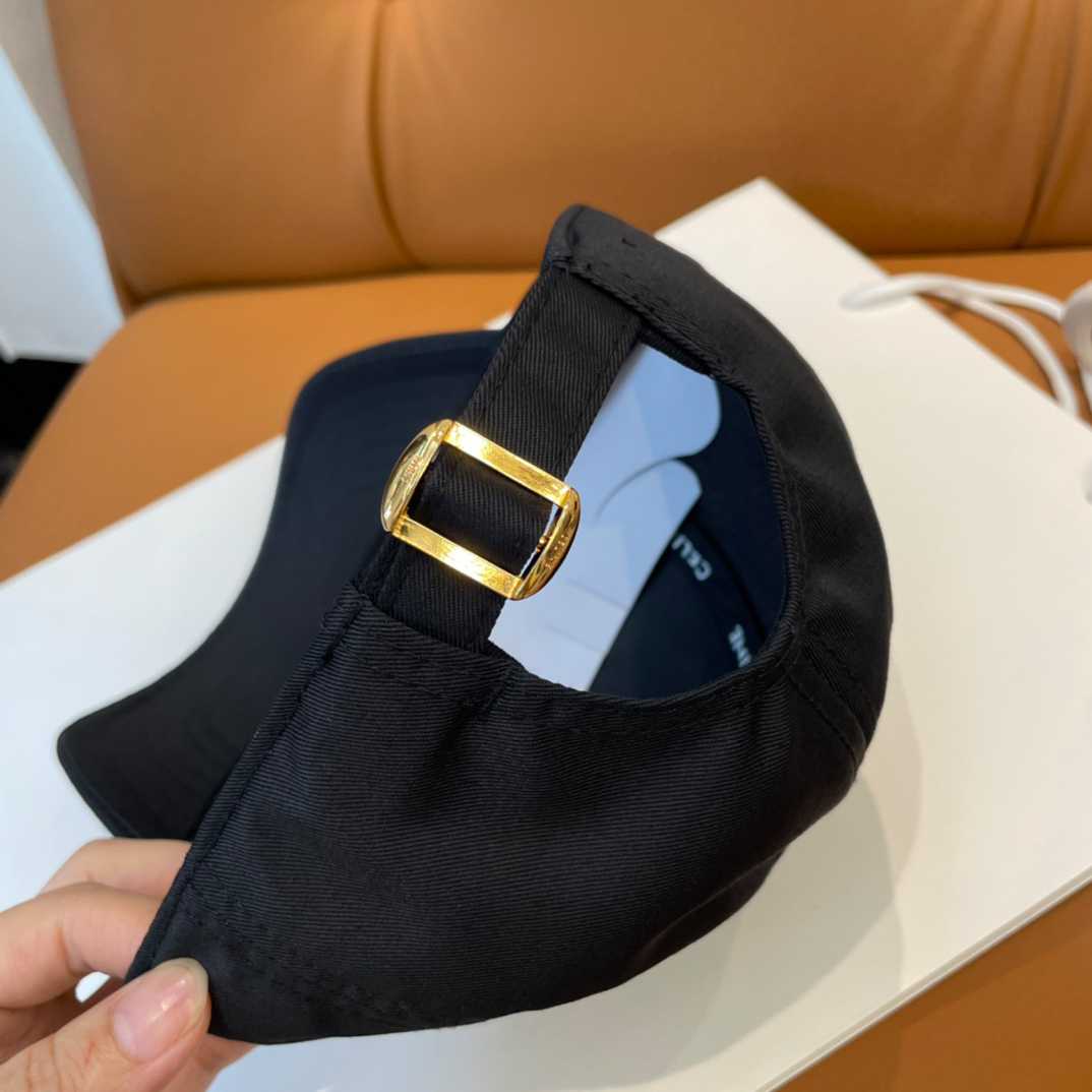 Celine Paris Triomphe Embroidered Baseball Cap  - DopestKickz