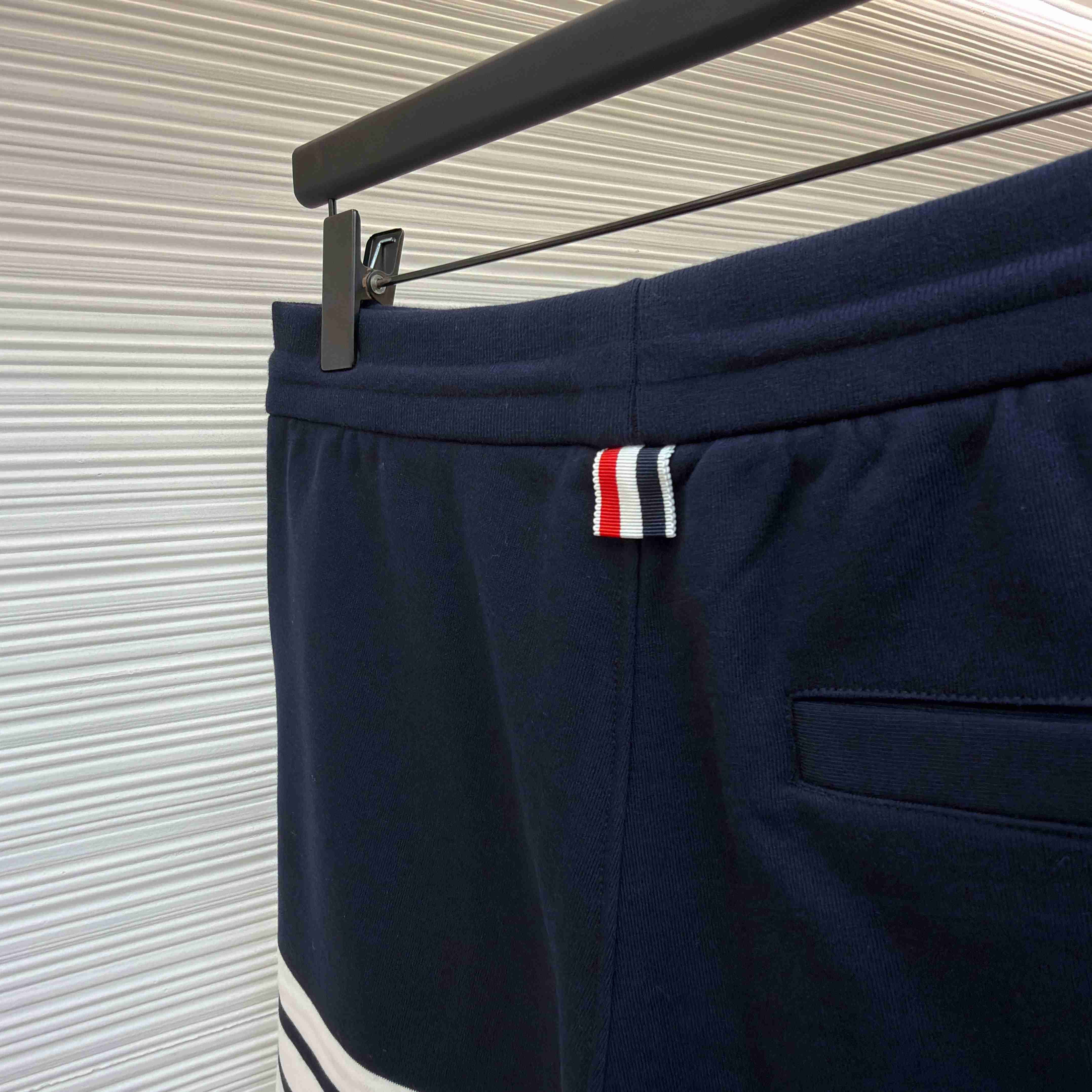 Thom Browne Classic Loopback 4-Bar Sweat Shorts - DopestKickz