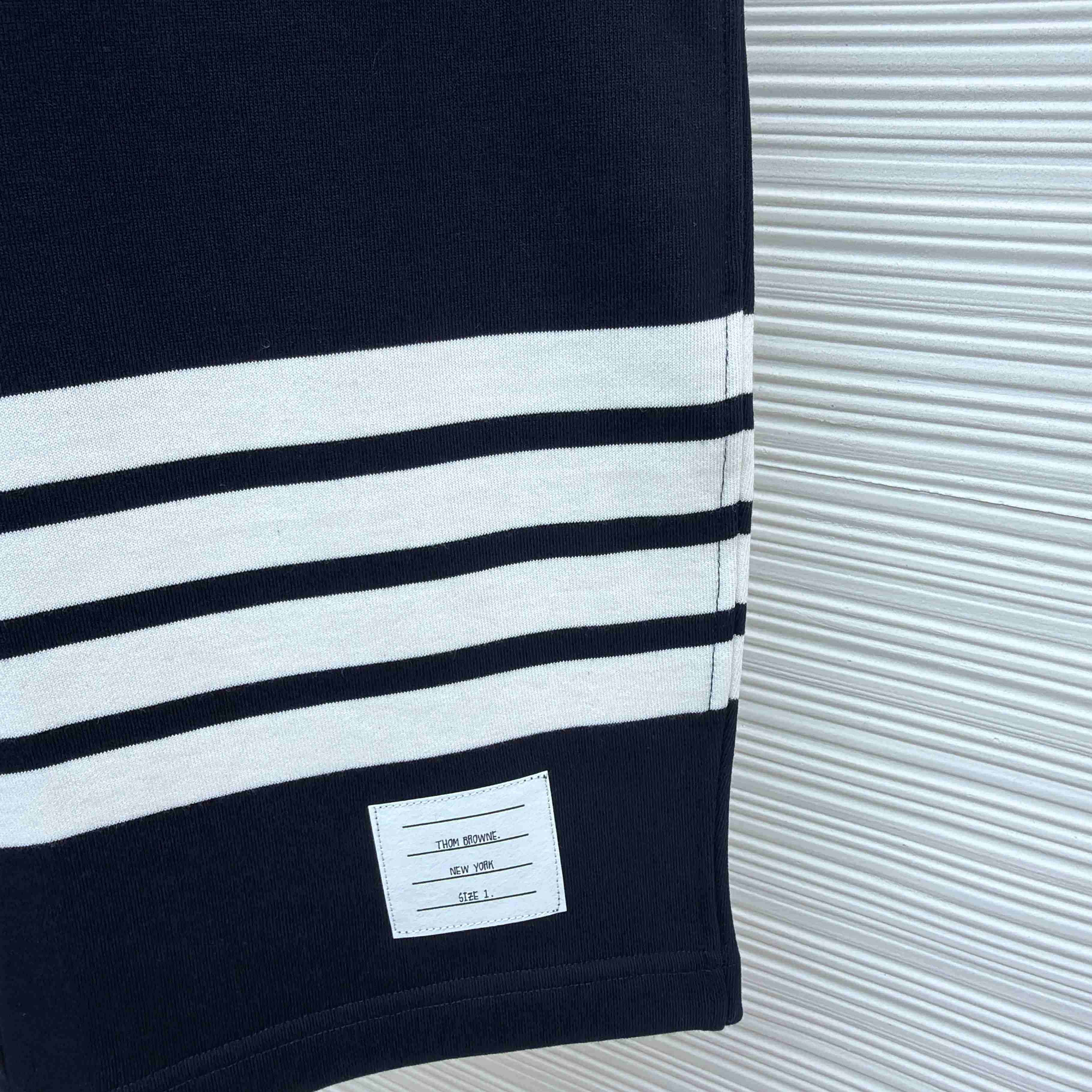 Thom Browne Classic Loopback 4-Bar Sweat Shorts - DopestKickz