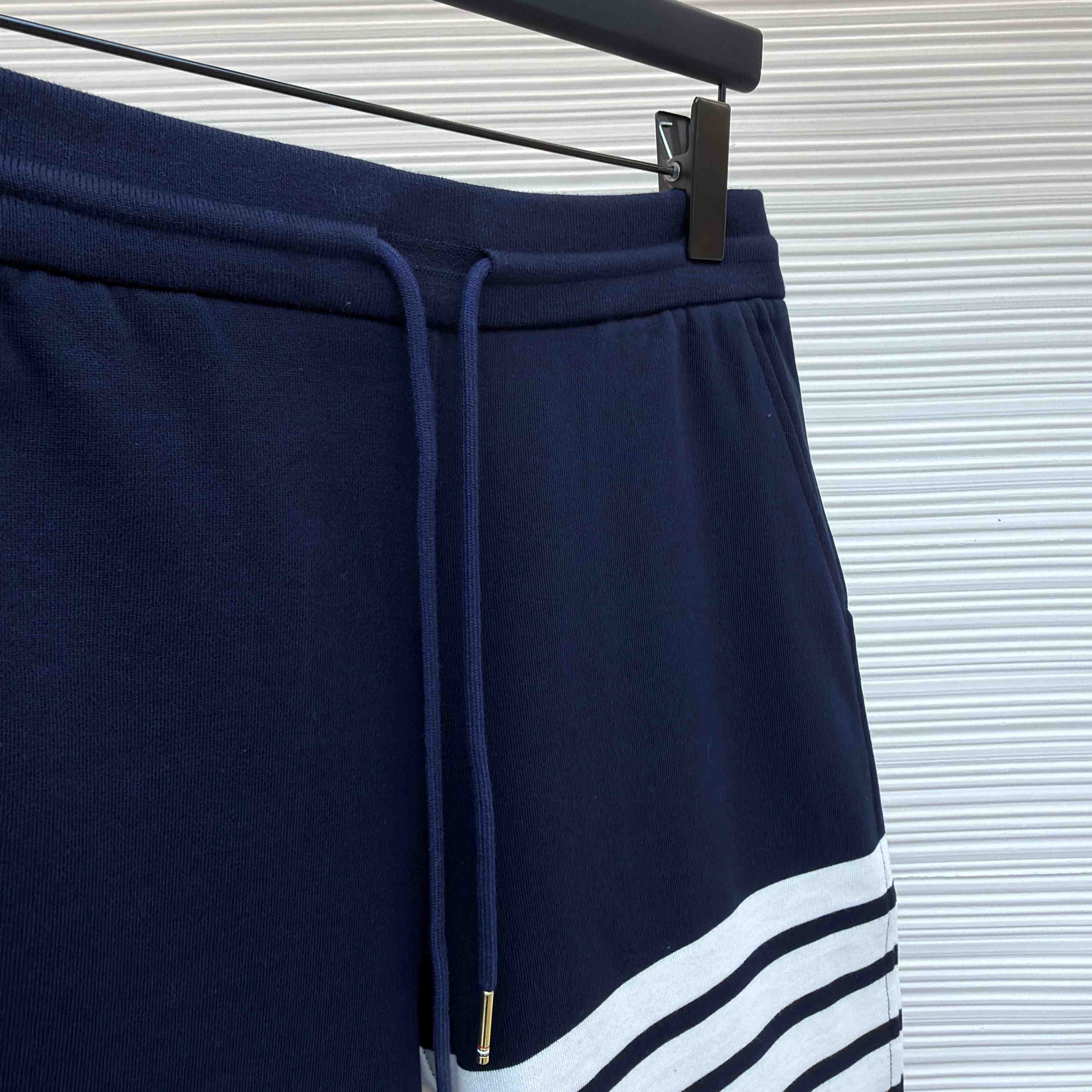 Thom Browne Classic Loopback 4-Bar Sweat Shorts - DopestKickz