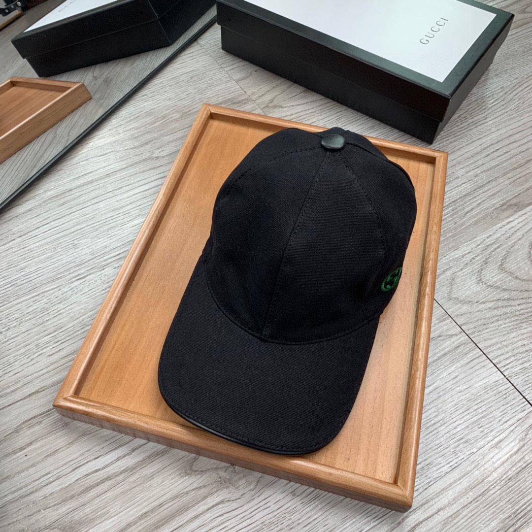 Gucci GG Baseball Hat In Black - DopestKickz