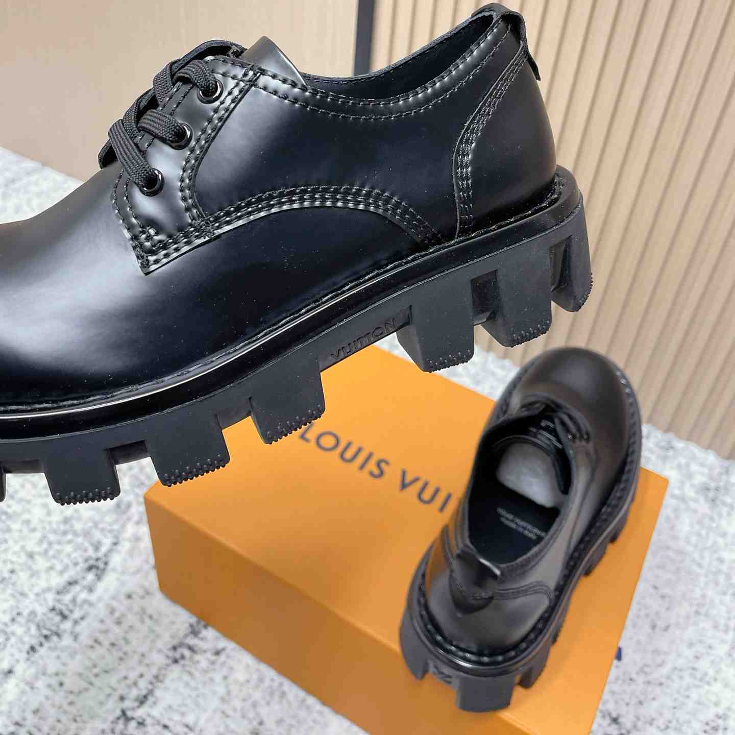Louis Vuitton LV Checker Derby 1ACWSU - DopestKickz