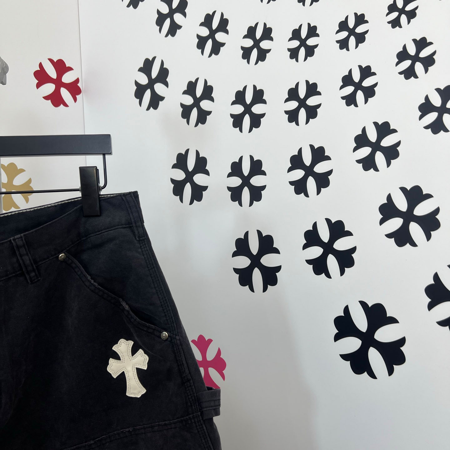 Chrome Hearts Denim Shorts - DopestKickz