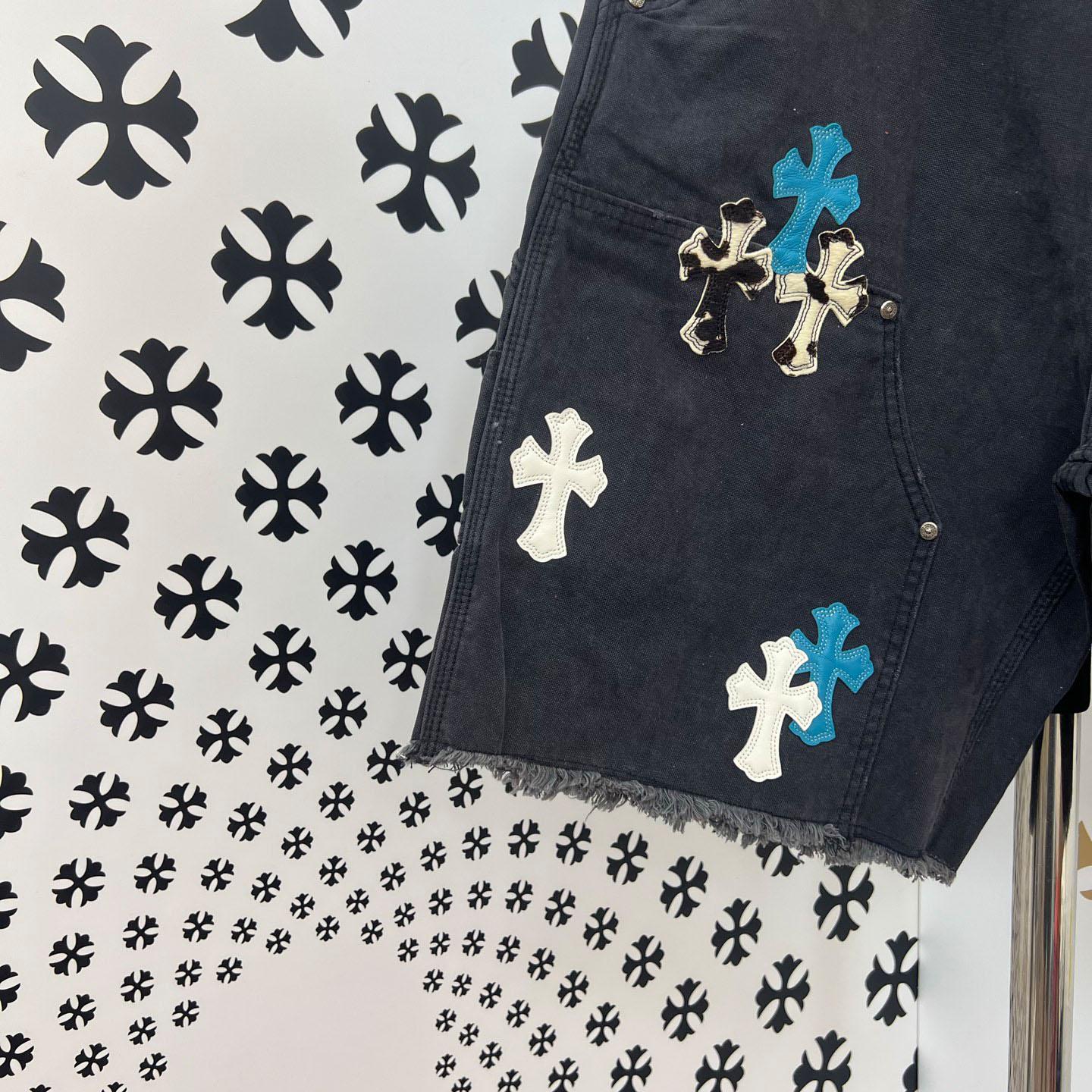 Chrome Hearts Denim Shorts - DopestKickz
