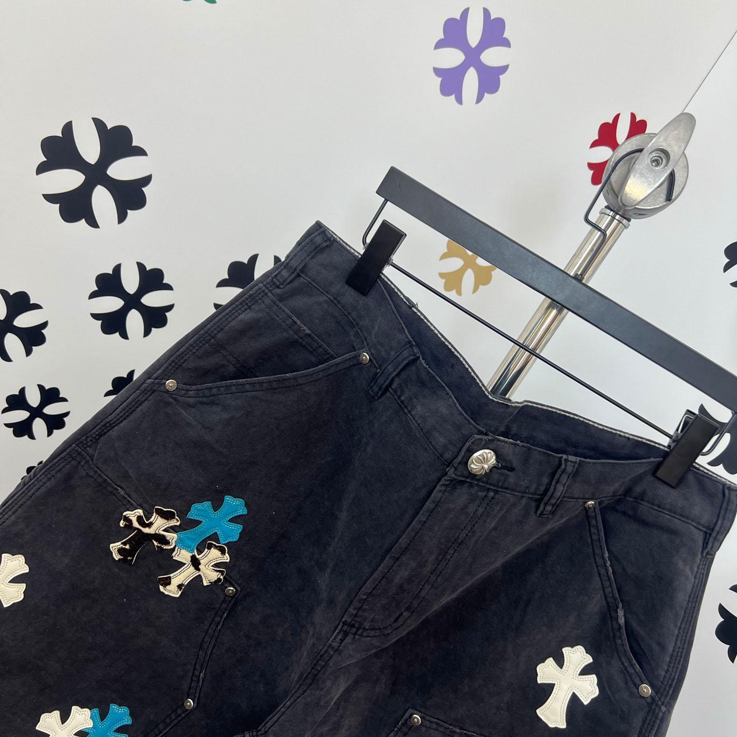 Chrome Hearts Denim Shorts - DopestKickz