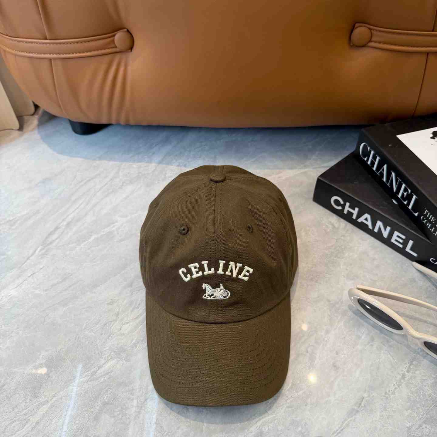 Celine Richelieu Cap IN Cotton Twill - DopestKickz