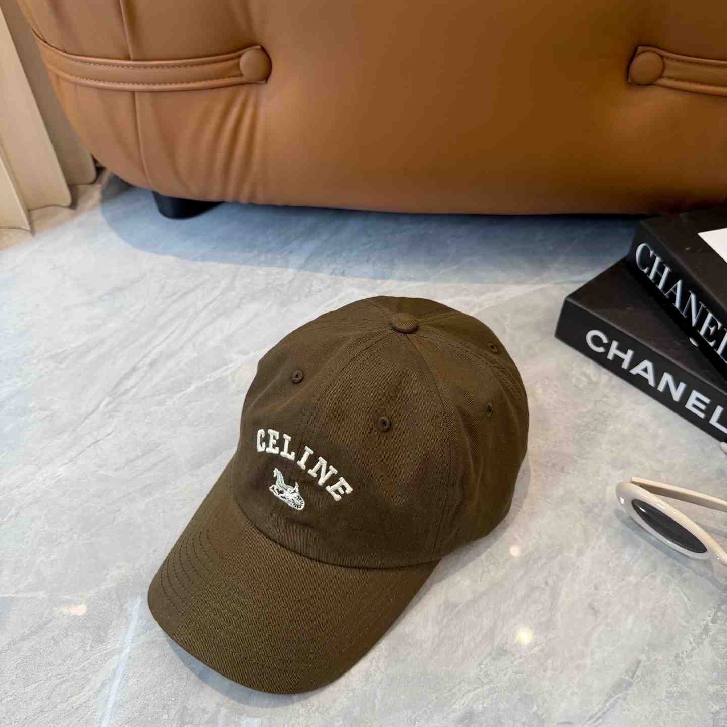 Celine Richelieu Cap IN Cotton Twill - DopestKickz