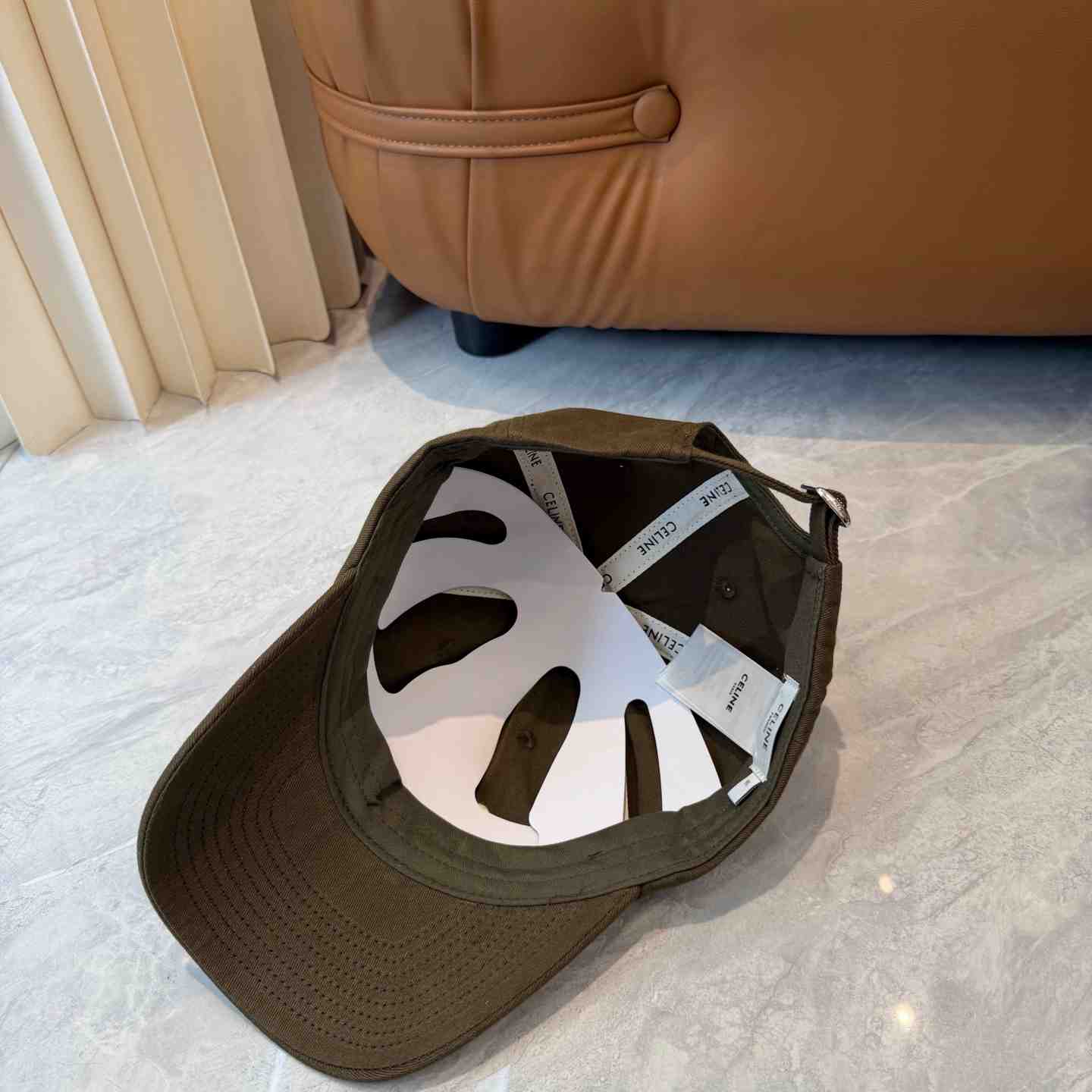 Celine Richelieu Cap IN Cotton Twill - DopestKickz