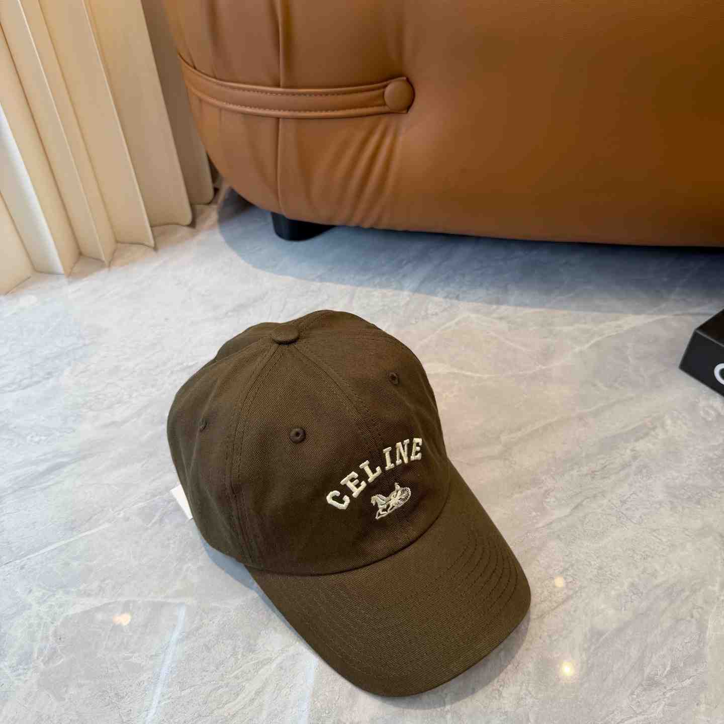 Celine Richelieu Cap IN Cotton Twill - DopestKickz