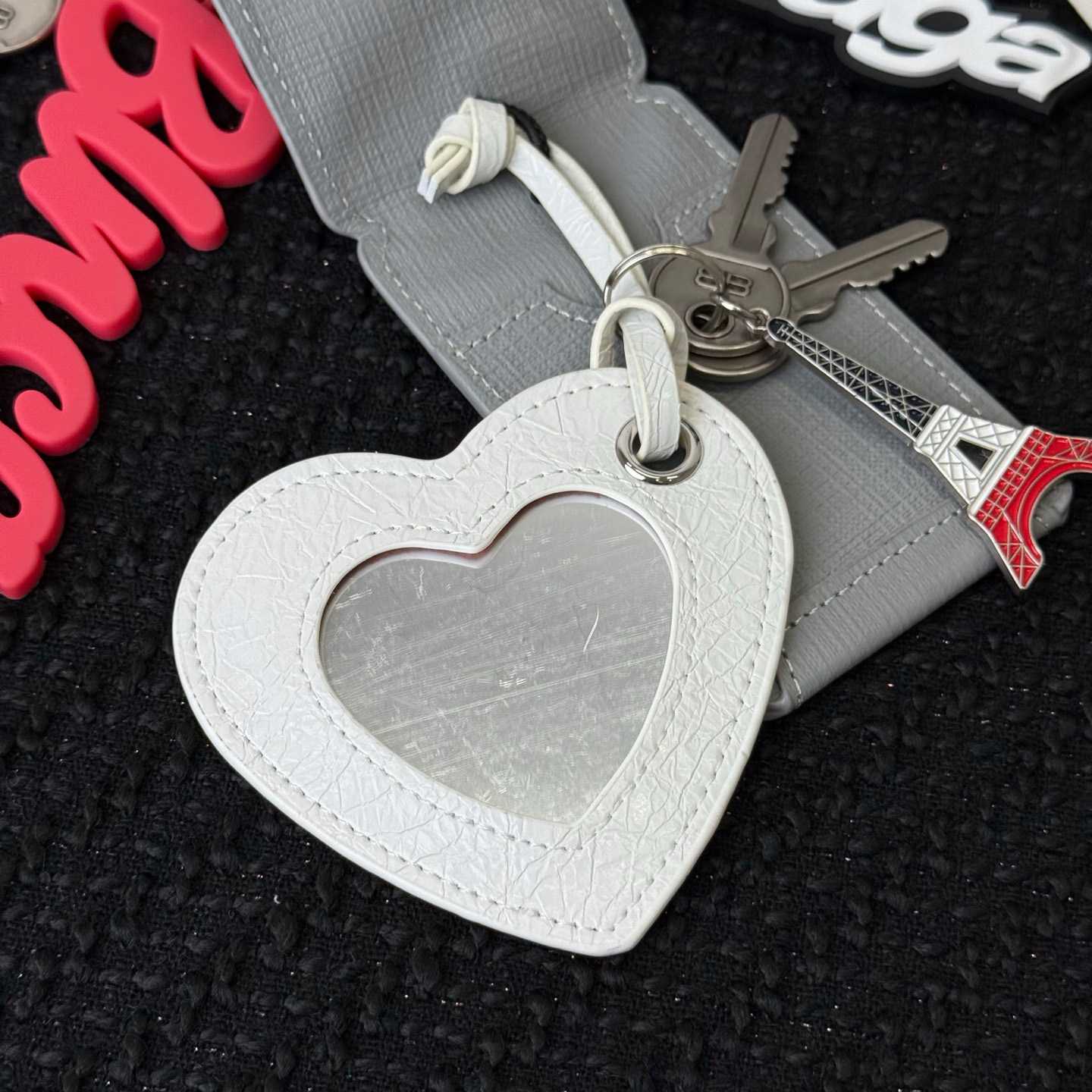 Balenciaga Turner Charm/Keychain In Multicolored - DopestKickz