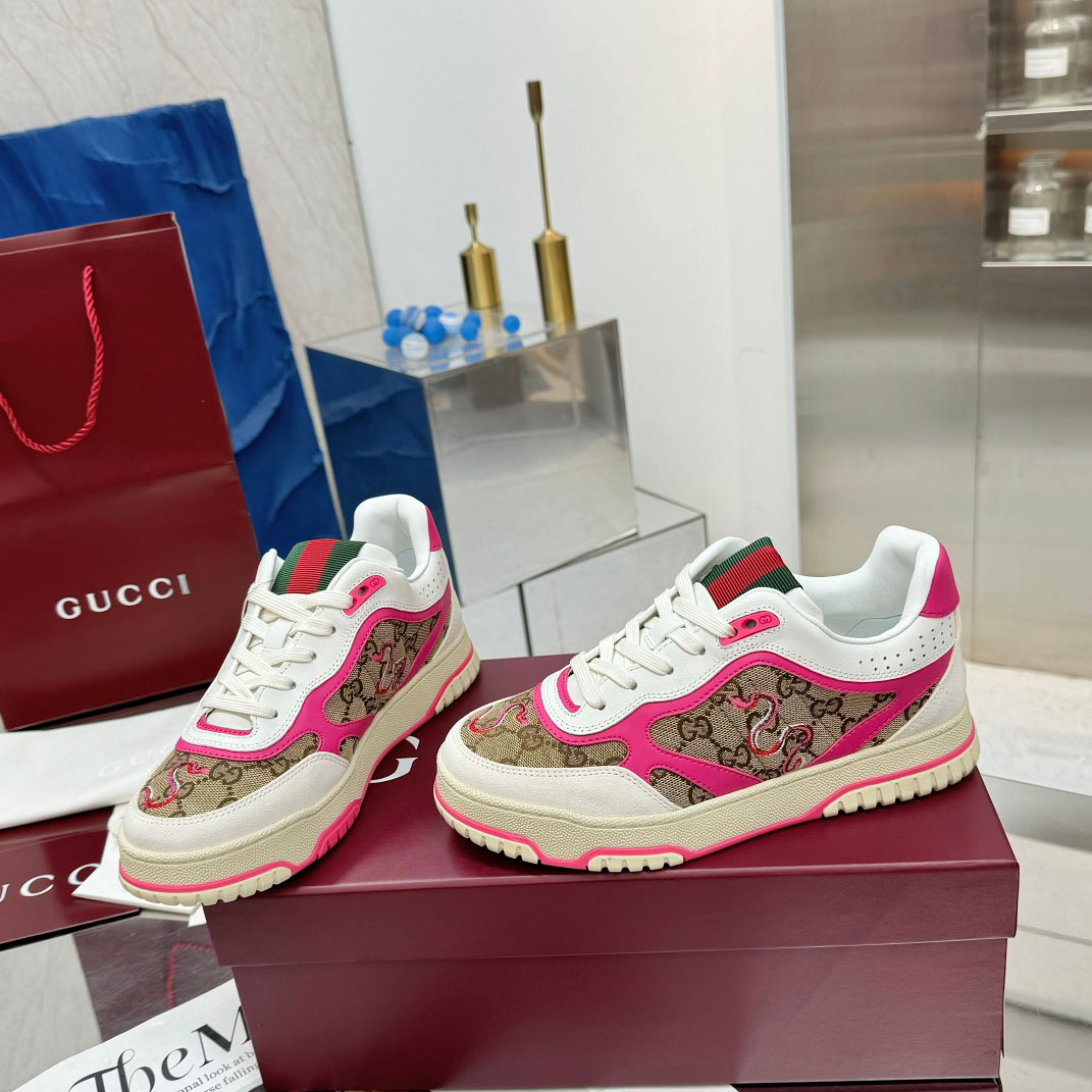 Gucci Re-Web Sneakers - DopestKickz