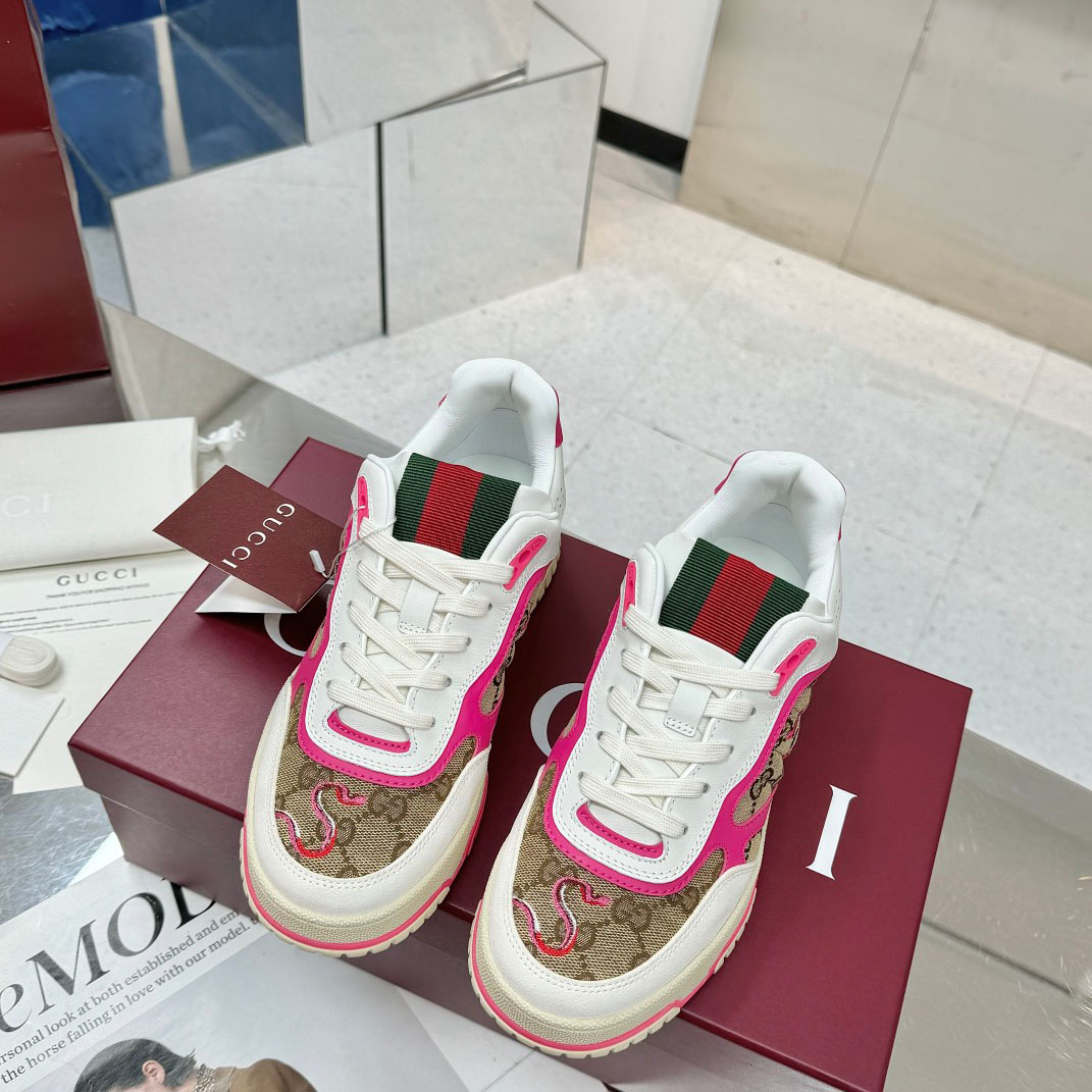 Gucci Re-Web Sneakers - DopestKickz
