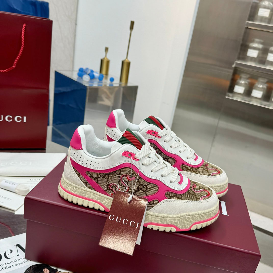 Gucci Re-Web Sneakers - DopestKickz