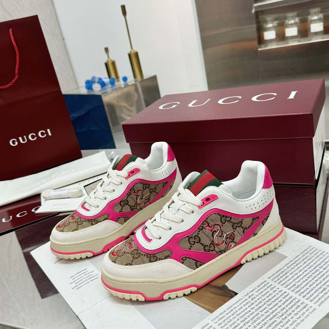 Gucci Re-Web Sneakers - DopestKickz