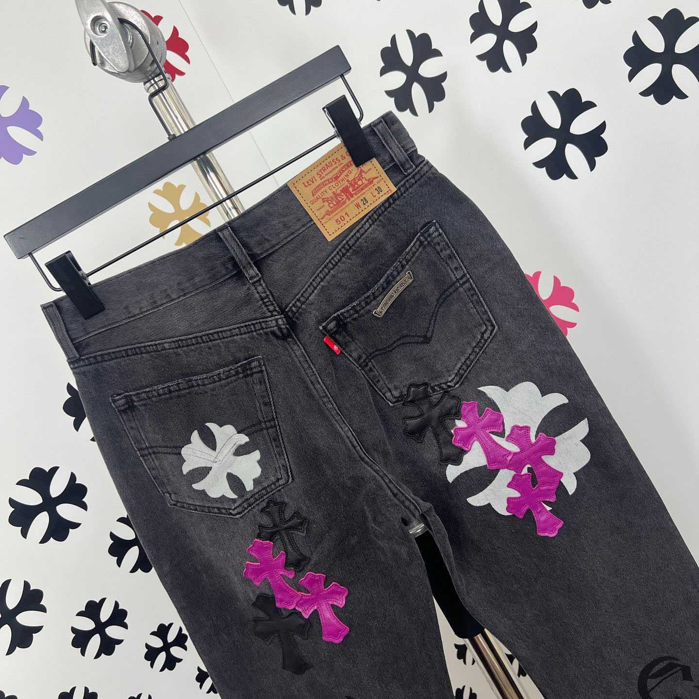 Chrome Hearts Jeans - DopestKickz