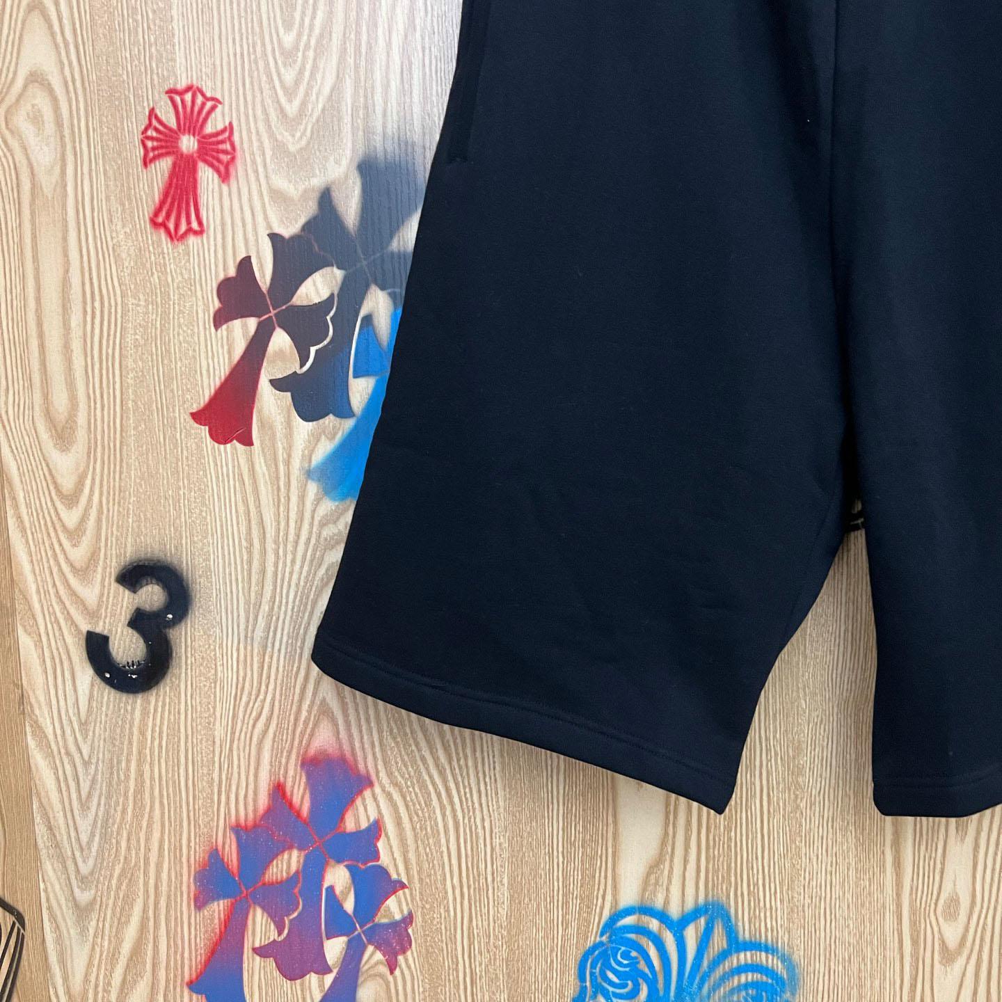 Chrome Hearts Cross Patch Sweatshorts - DopestKickz