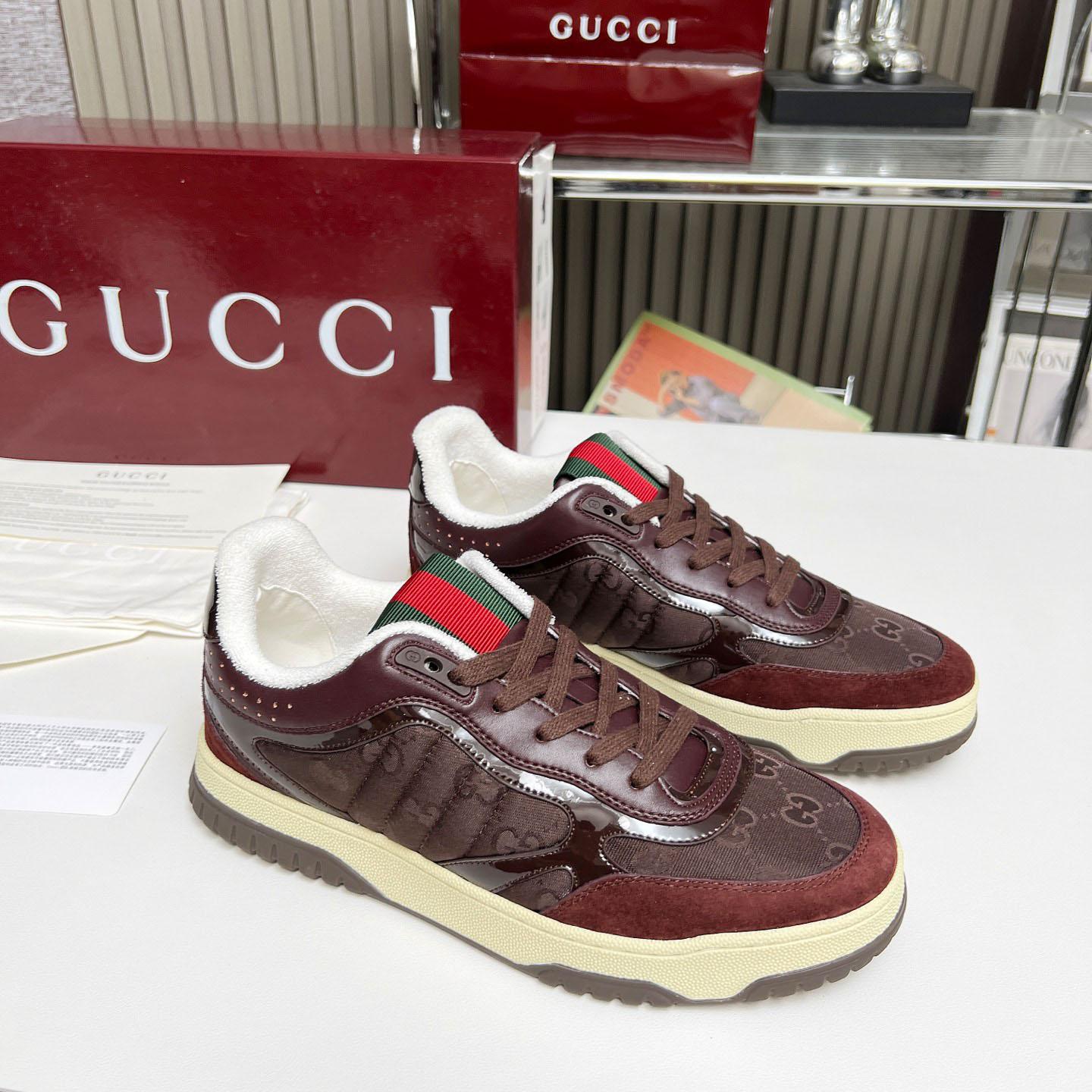 Gucci Re-Web Sneakers - DopestKickz