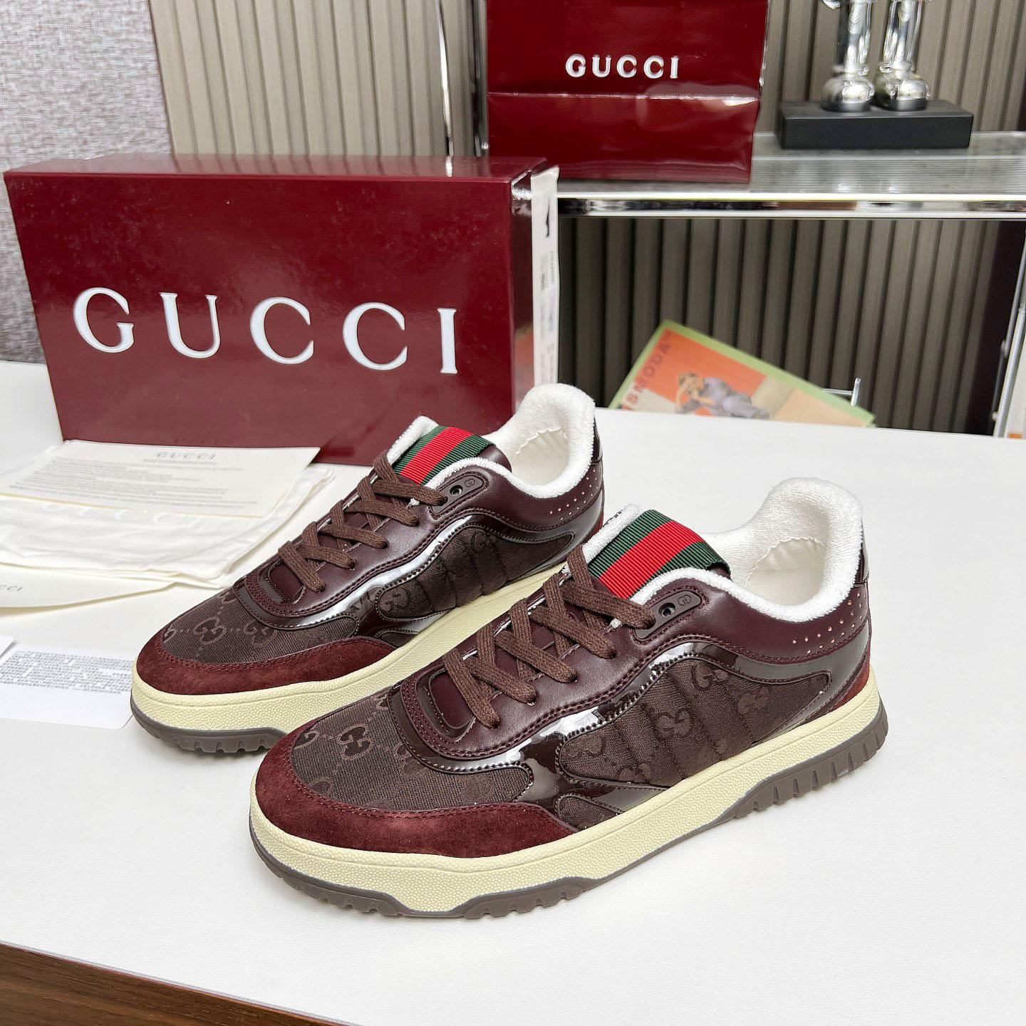 Gucci Re-Web Sneakers - DopestKickz