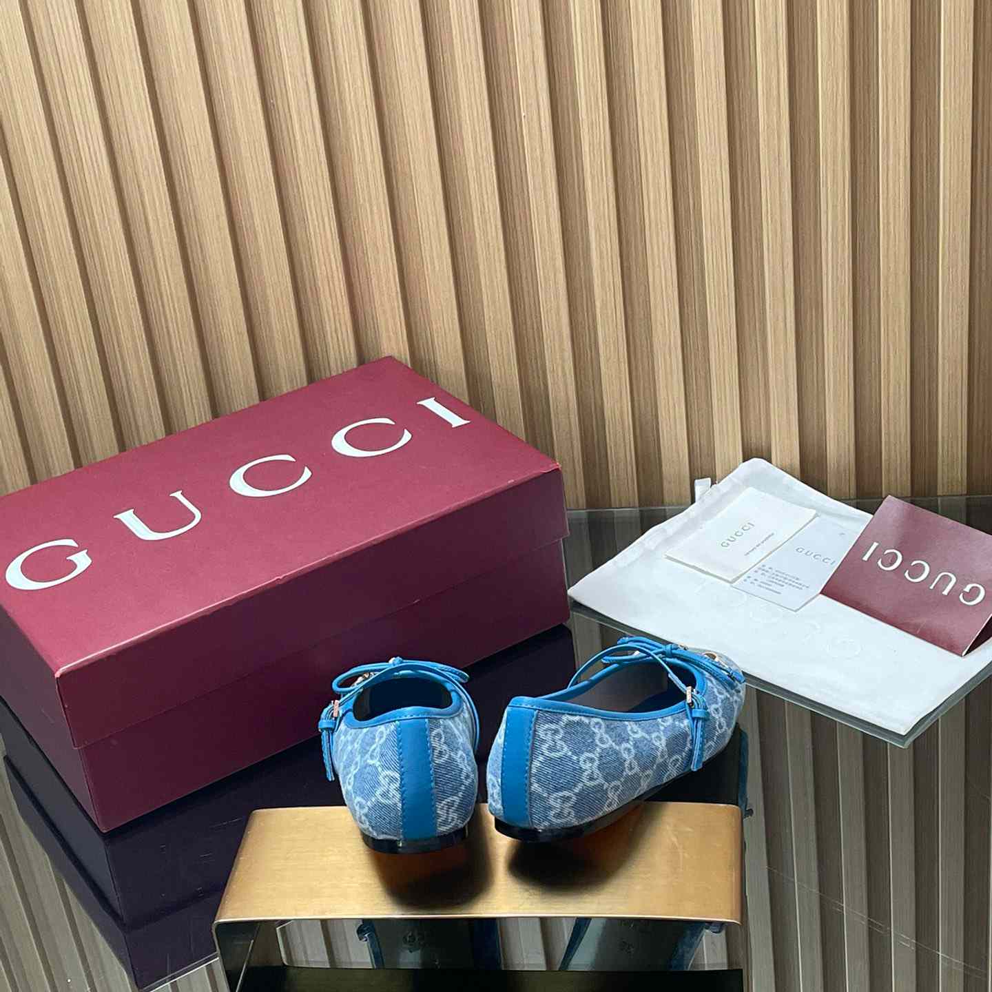 Gucci Women's Gucci Horsebit Ballet Flat - DopestKickz