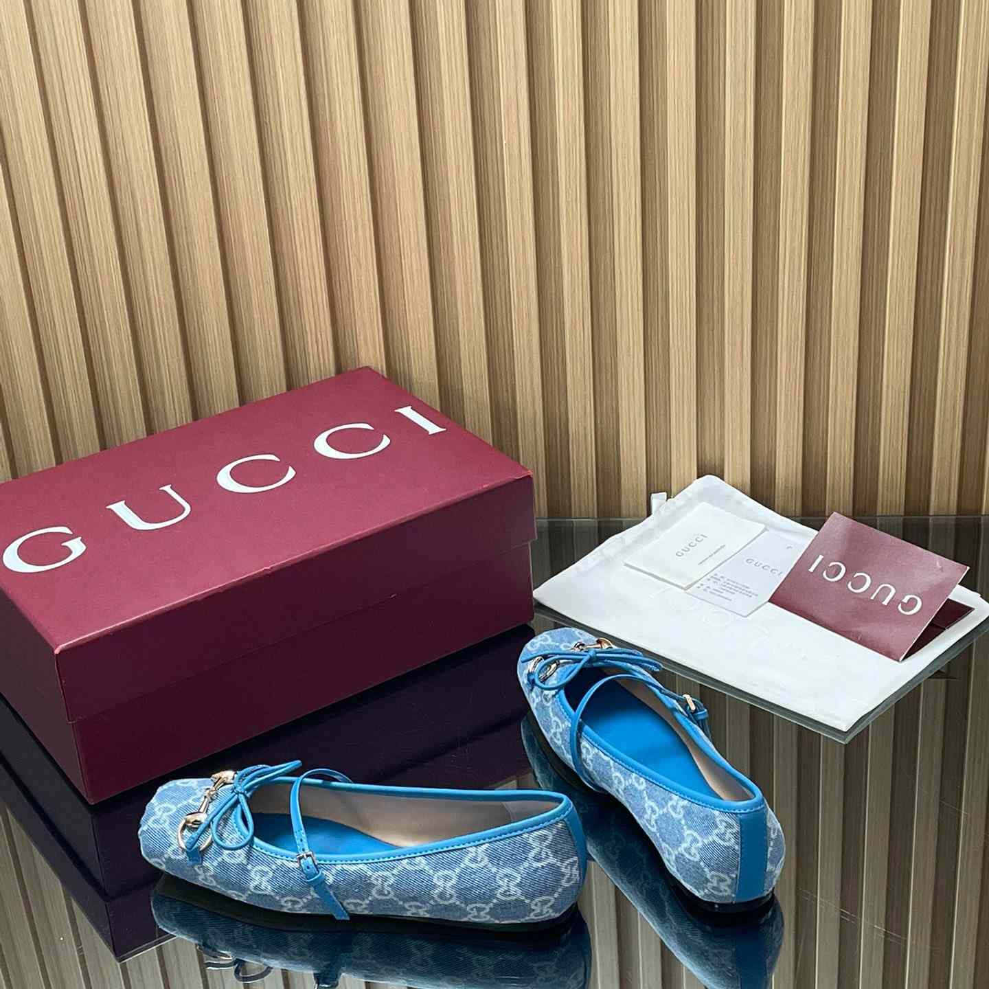Gucci Women's Gucci Horsebit Ballet Flat - DopestKickz