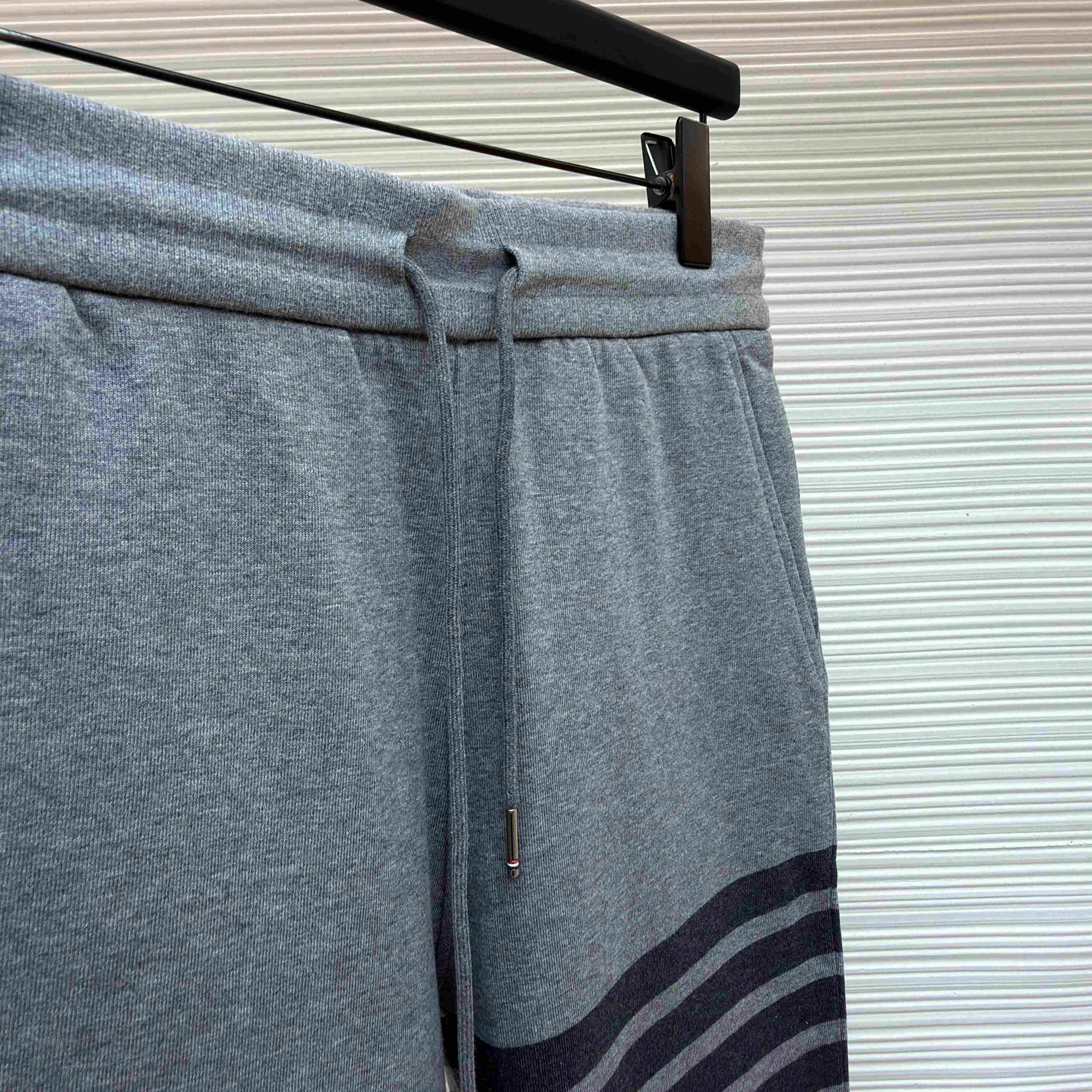 Thom Browne Classic Tonal 4 Bar Sweat Shorts - DopestKickz