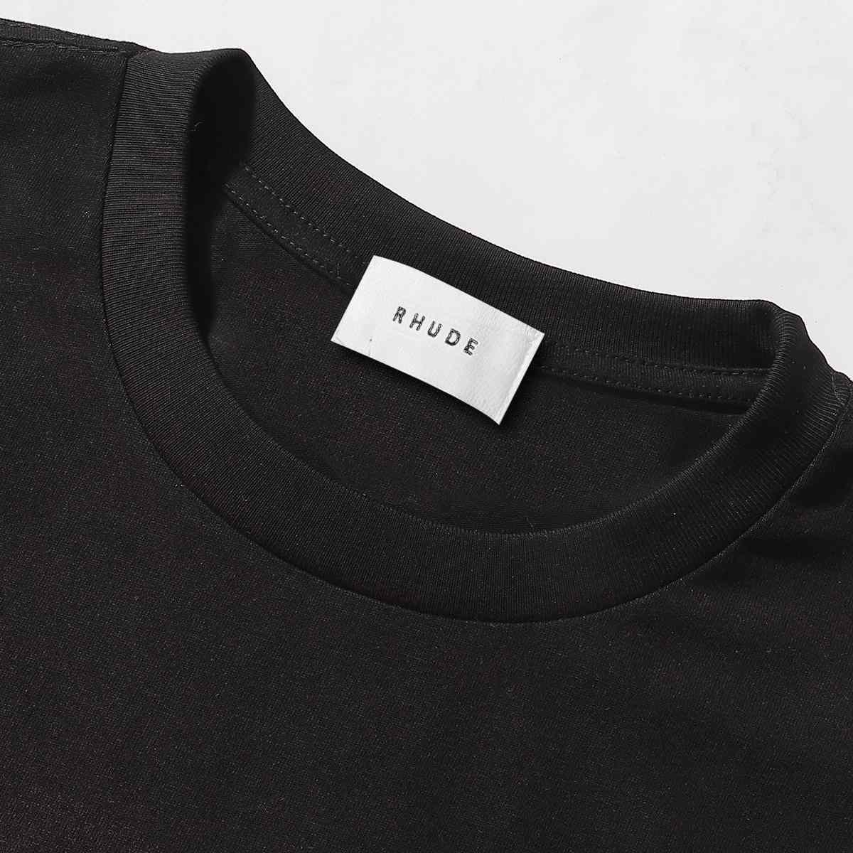 Rhude USVI Regatta Tour Long-Sleeve Tee 'Black' - DopestKickz