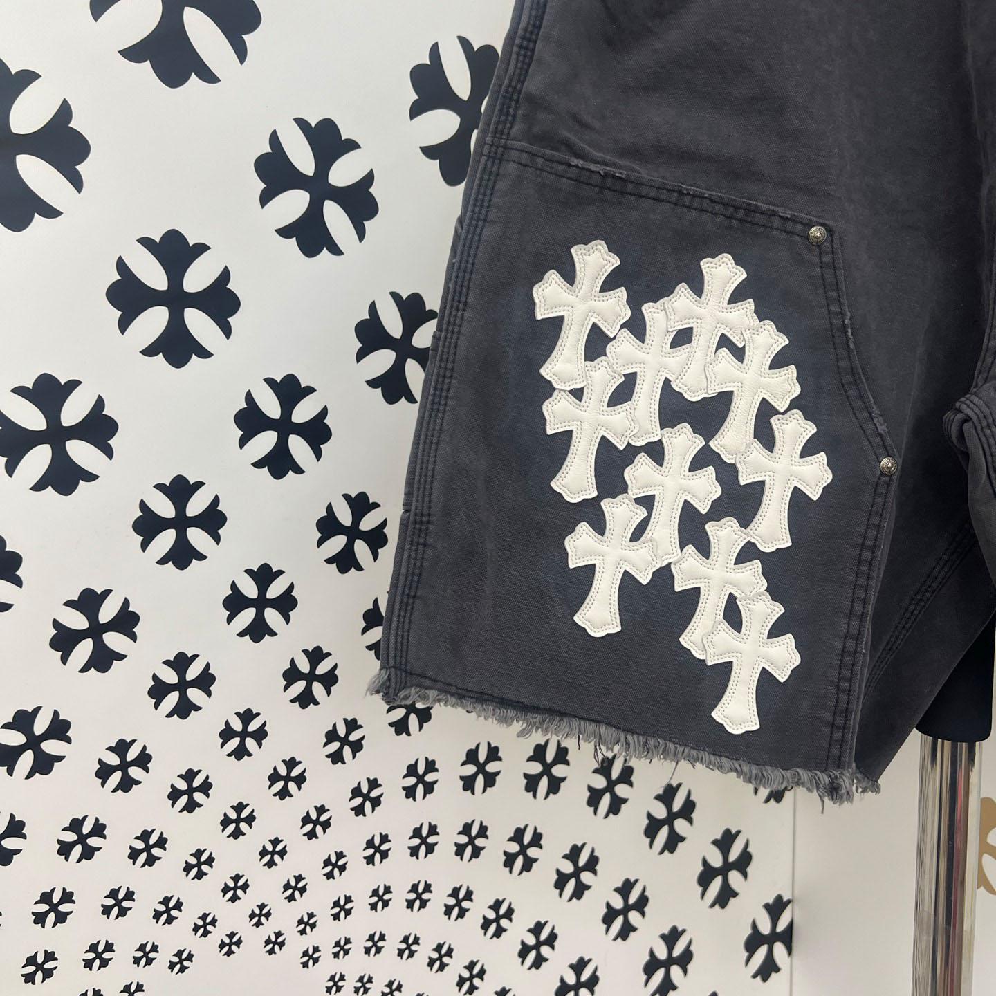 Chrome Hearts Denim Shorts - DopestKickz