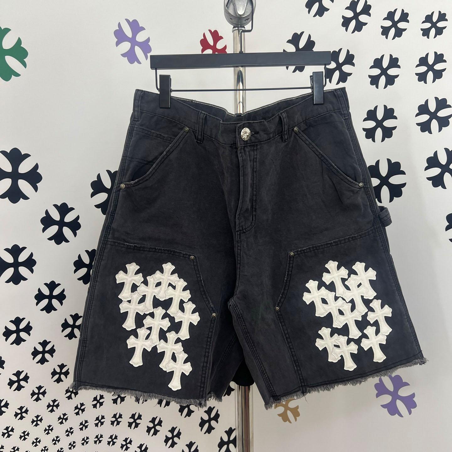 Chrome Hearts Denim Shorts - DopestKickz