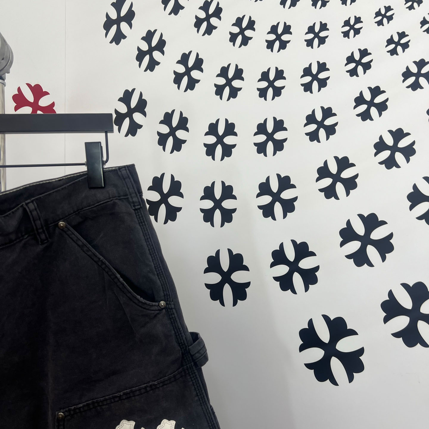 Chrome Hearts Denim Shorts - DopestKickz