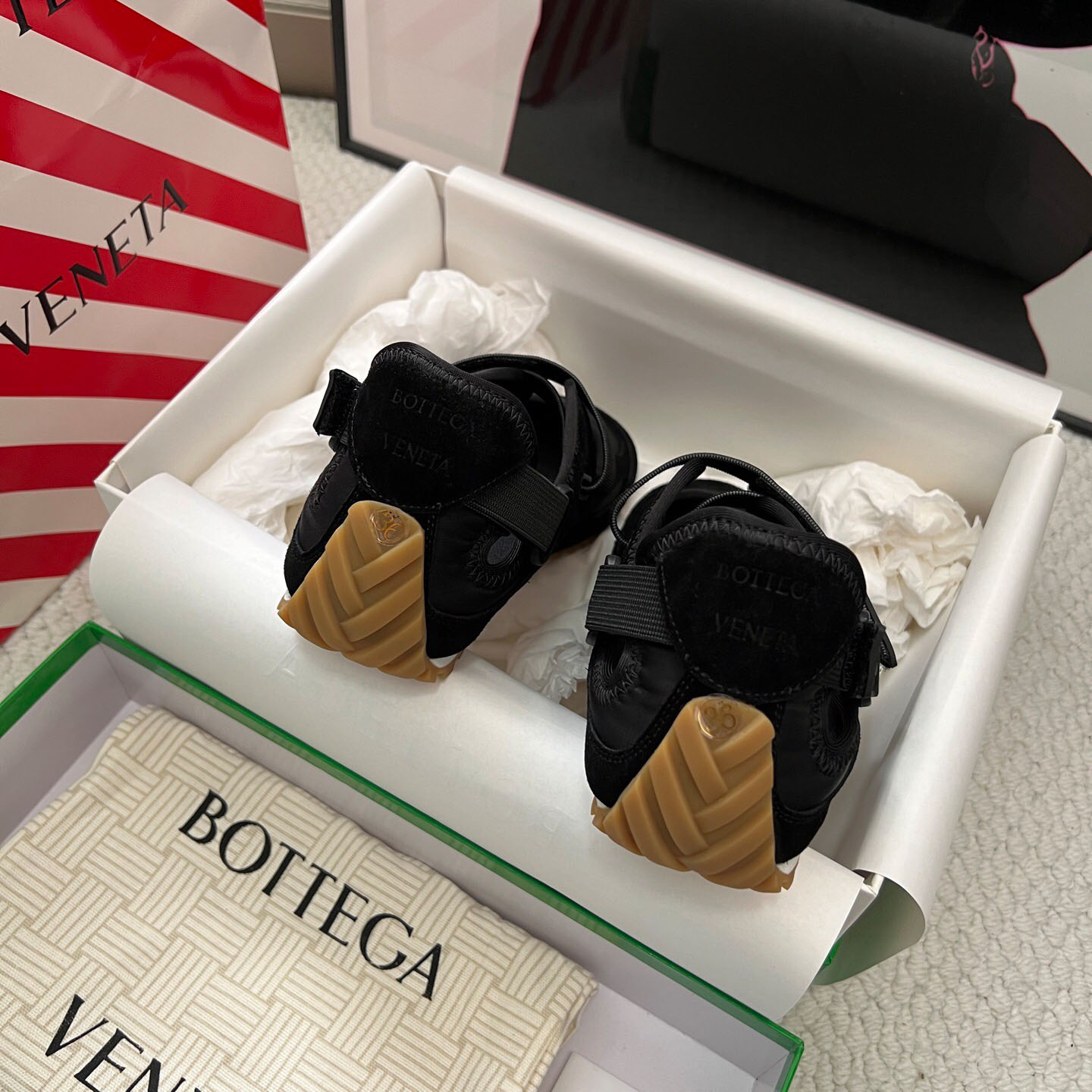 Bottega Veneta Orbit Flash Mary-Jane Sneaker - DopestKickz