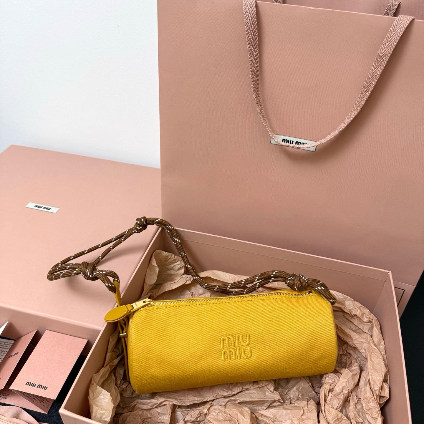 Miu Miu Gabardine Pouch - DopestKickz