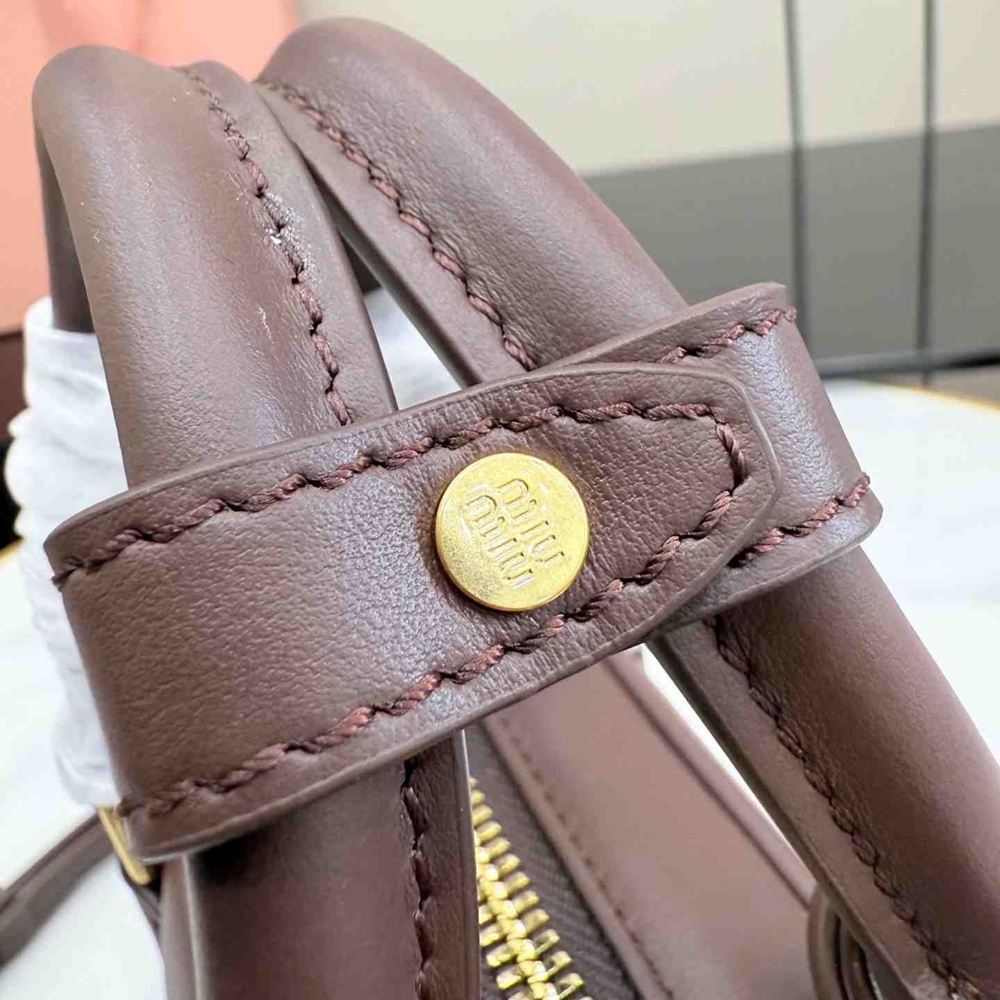 Miu Miu Arcadie Leather Bag 5BB123 - DopestKickz