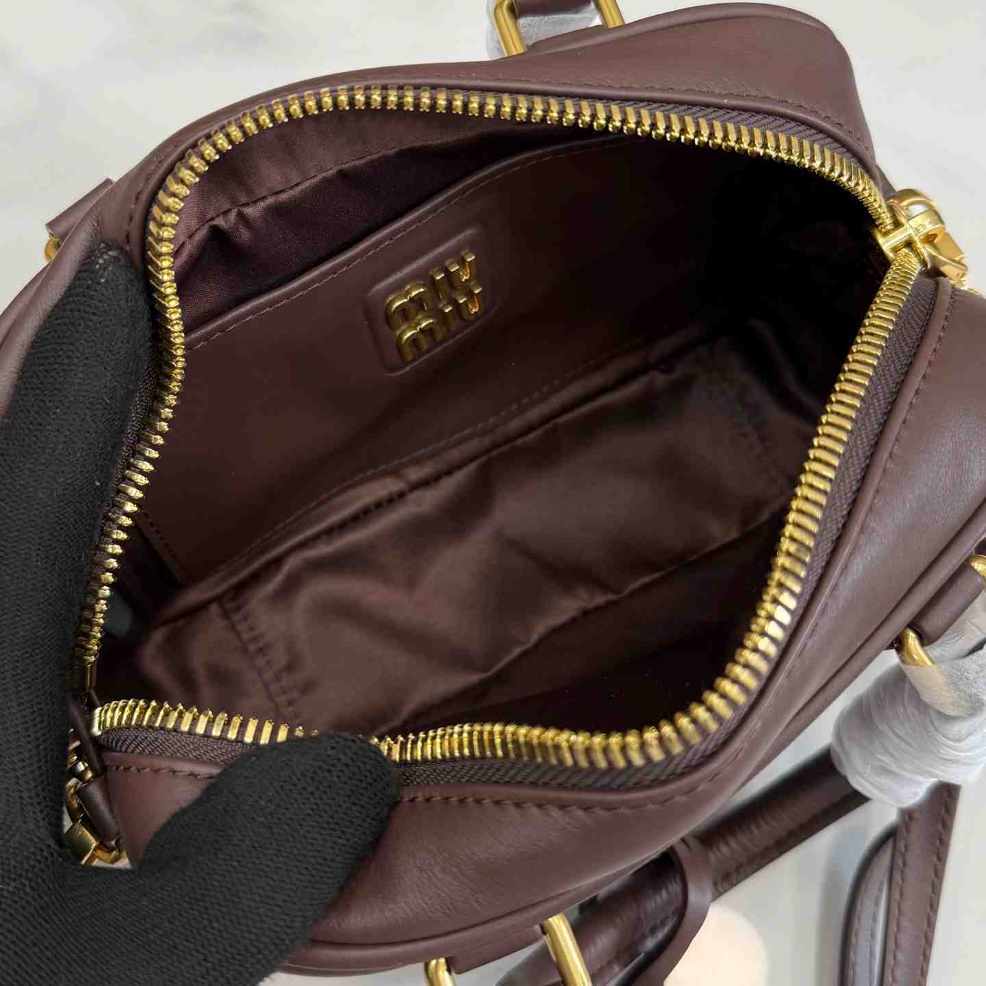 Miu Miu Arcadie Leather Bag 5BB123 - DopestKickz
