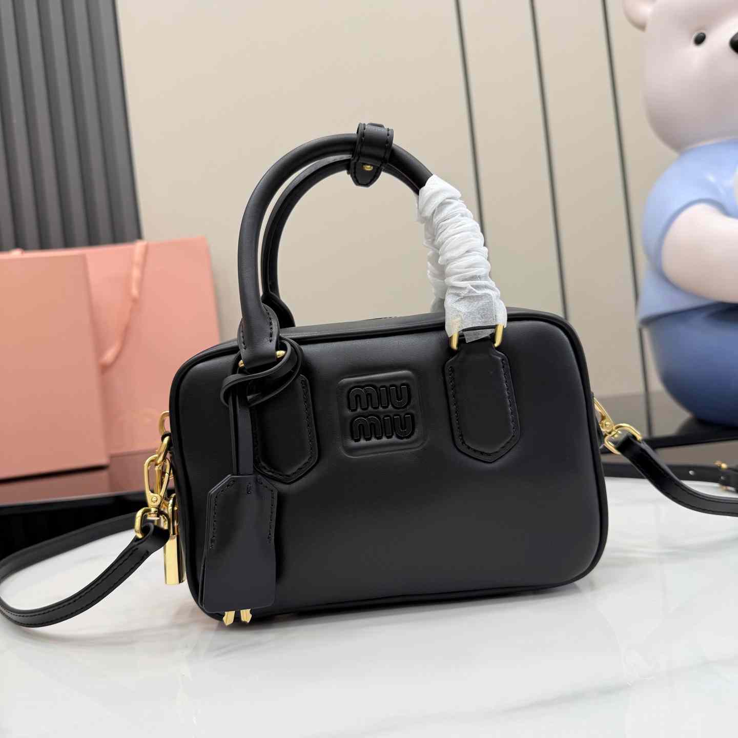 Miu Miu Arcadie Leather Bag 5BB123 - DopestKickz
