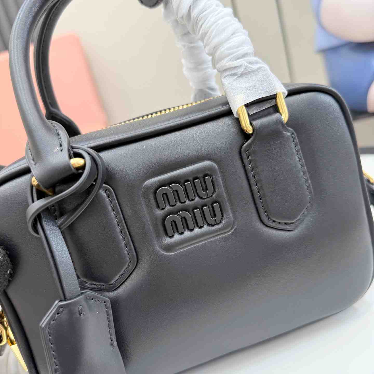 Miu Miu Arcadie Leather Bag 5BB123 - DopestKickz