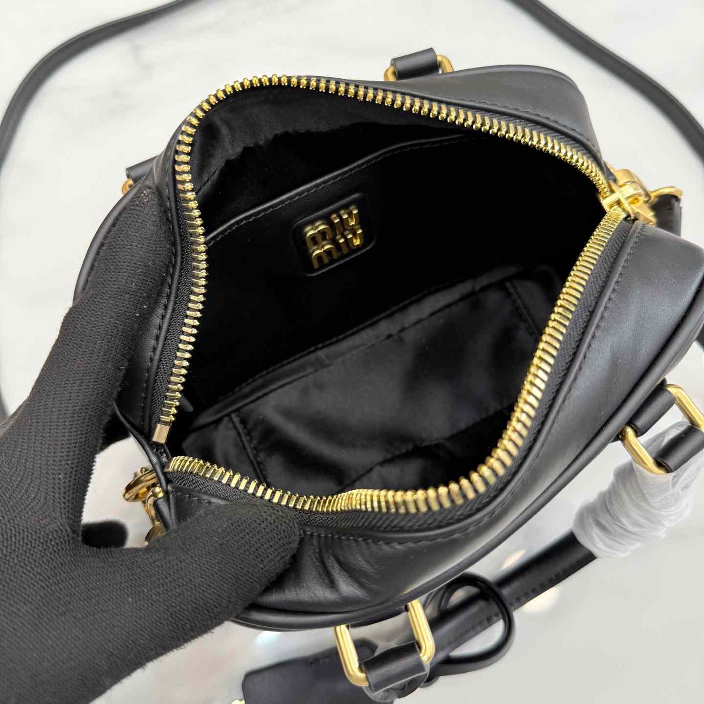 Miu Miu Arcadie Leather Bag 5BB123 - DopestKickz